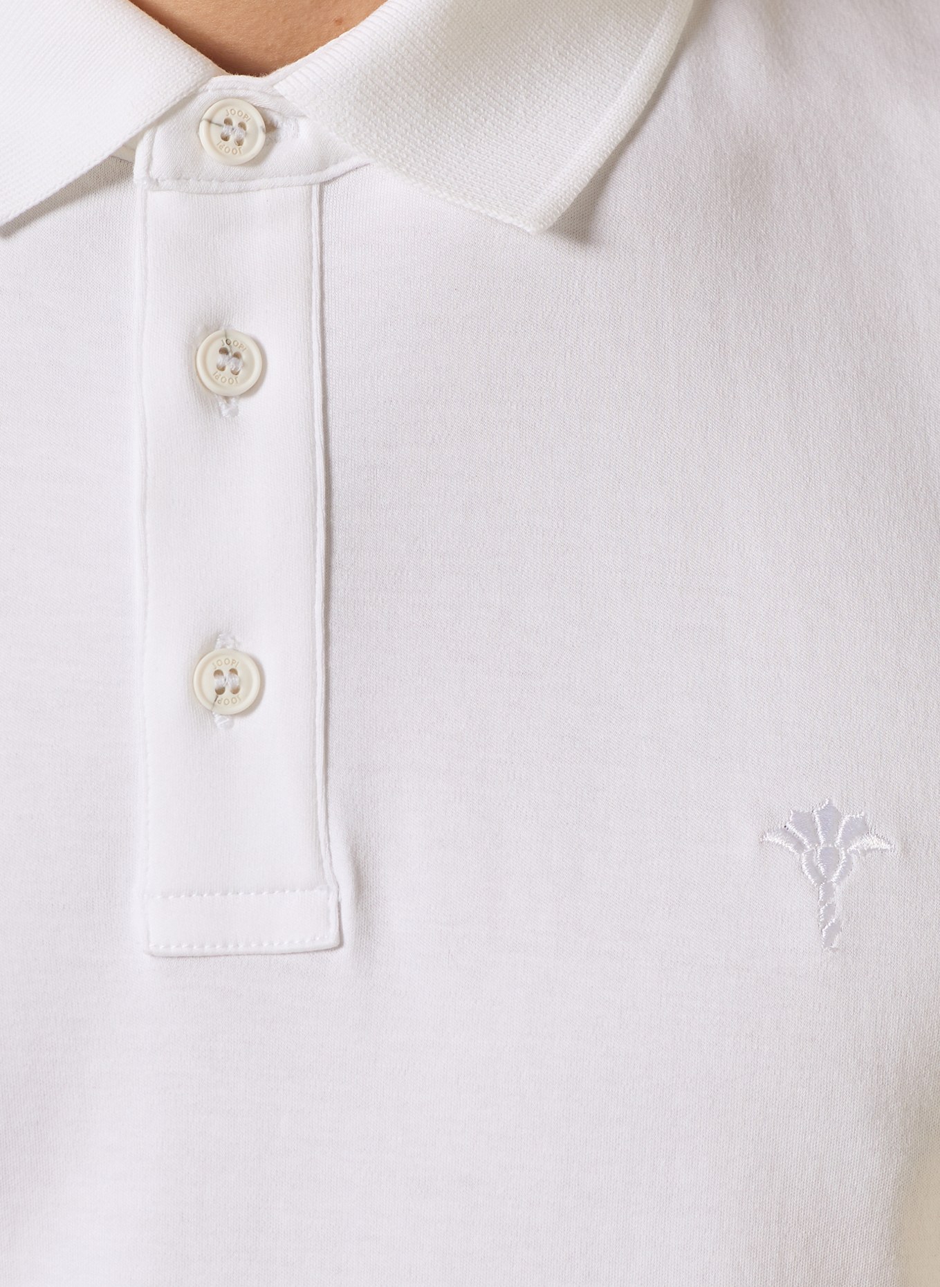 JOOP! Jersey poloshirt PRIMO: WIT