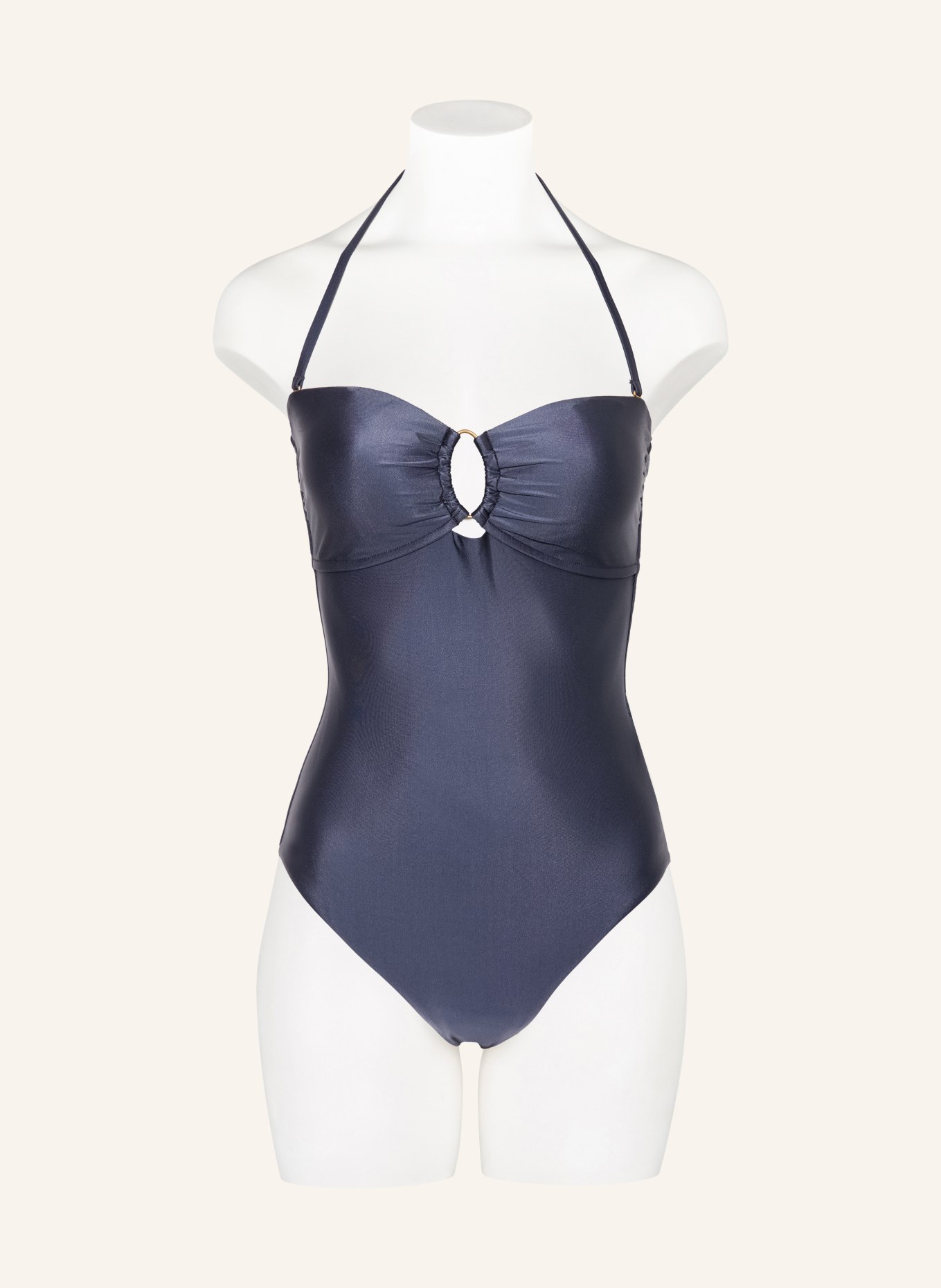 SEAFOLLY Strój kąpielowy typu bandeau BELLE: NIEBIESKI
