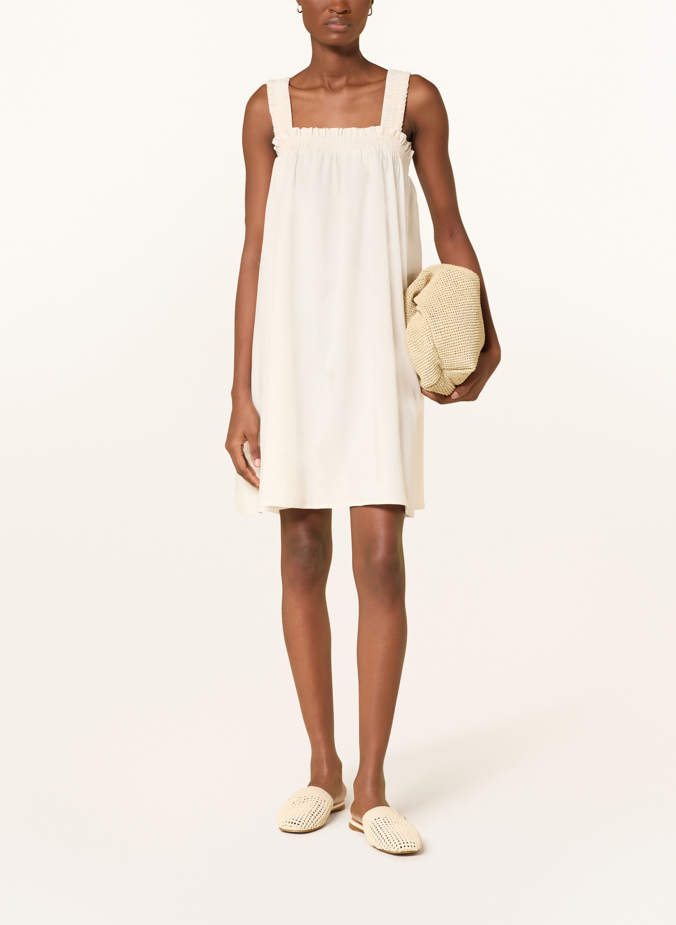 SEAFOLLY Robe de plage GATHERED: ÉCRU