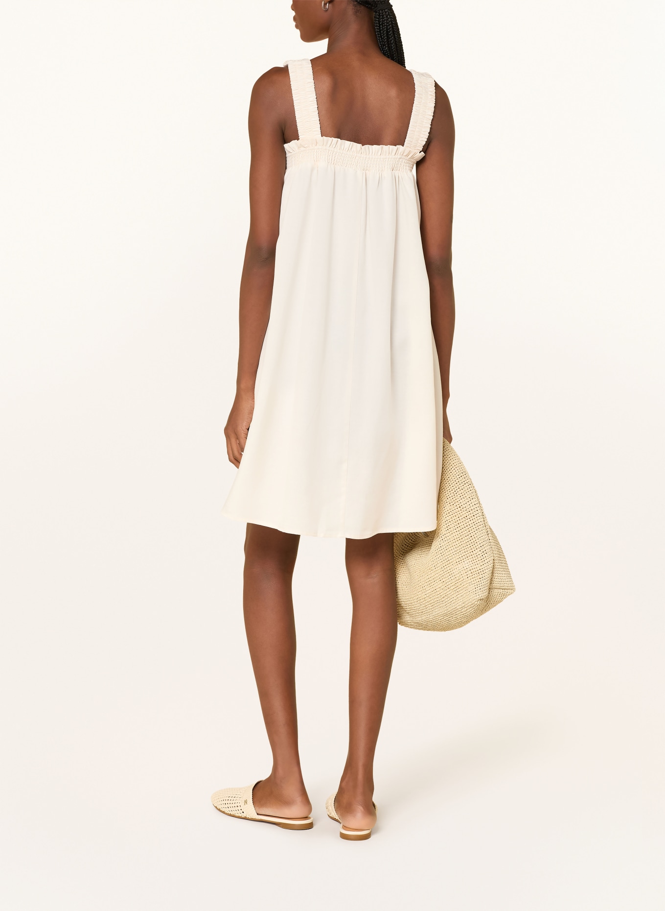 SEAFOLLY Robe de plage GATHERED: ÉCRU