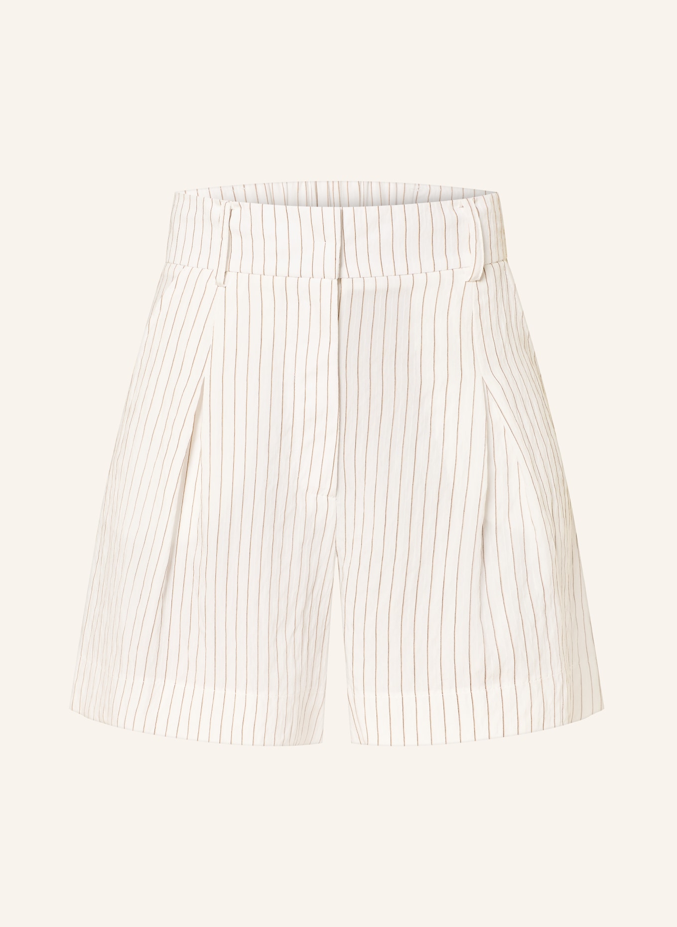 PATRIZIA PEPE Shorts: WEISS / BRAUN