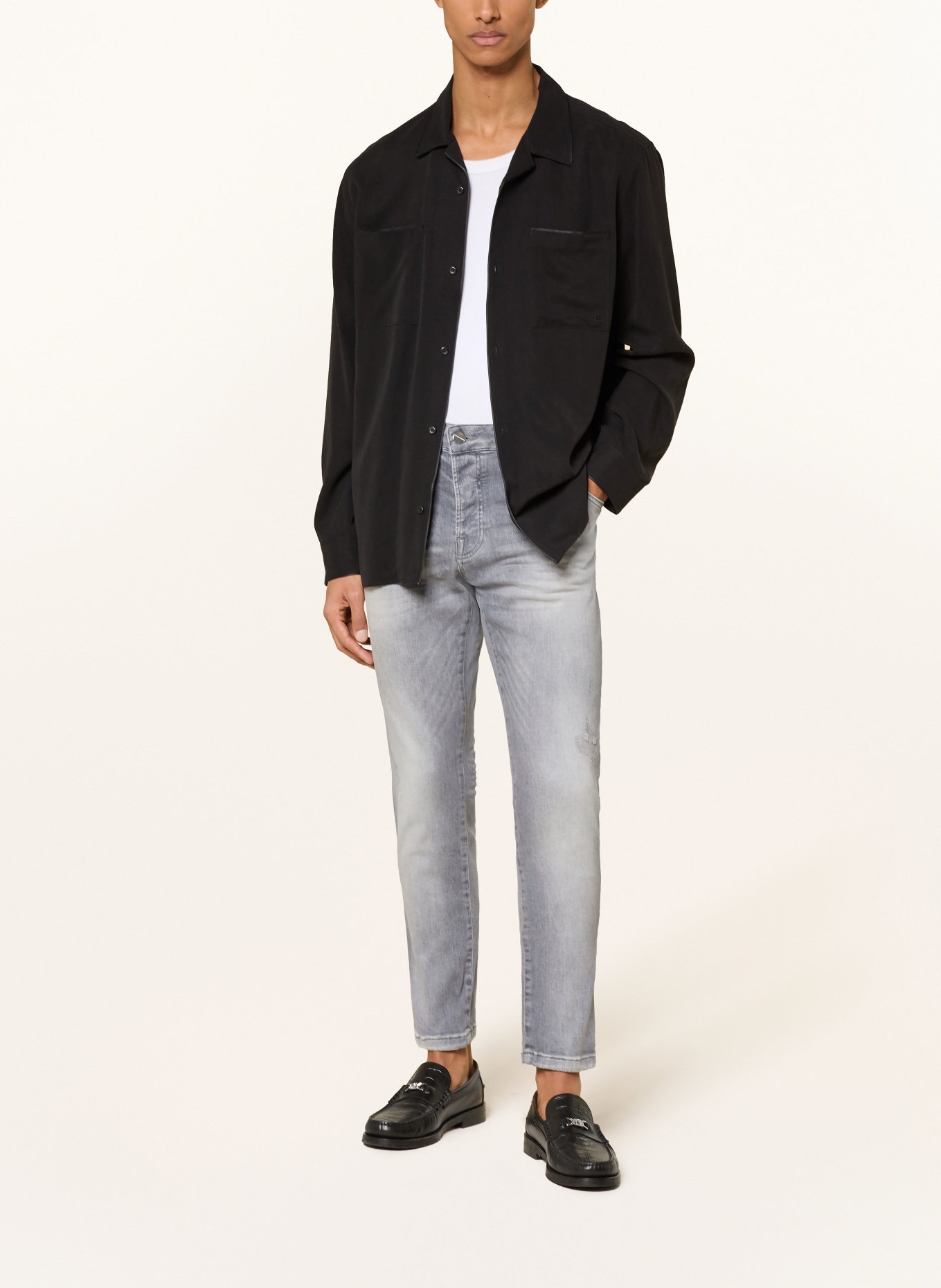 GOLDGARN DENIM Jeans NECKARAU Extra Slim Fit: 1080 grey