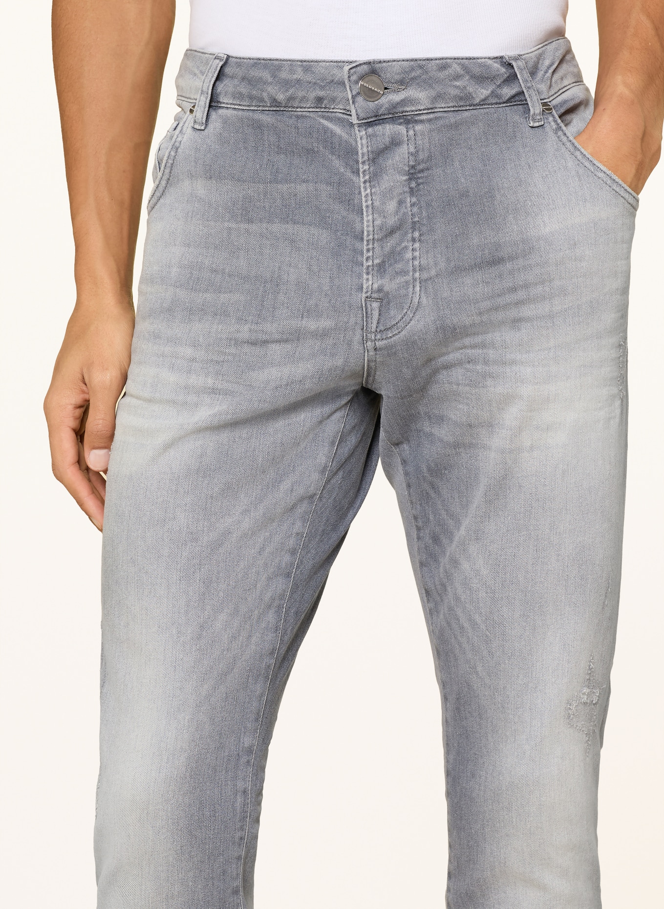GOLDGARN DENIM Jeans NECKARAU Extra Slim Fit: 1080 grey