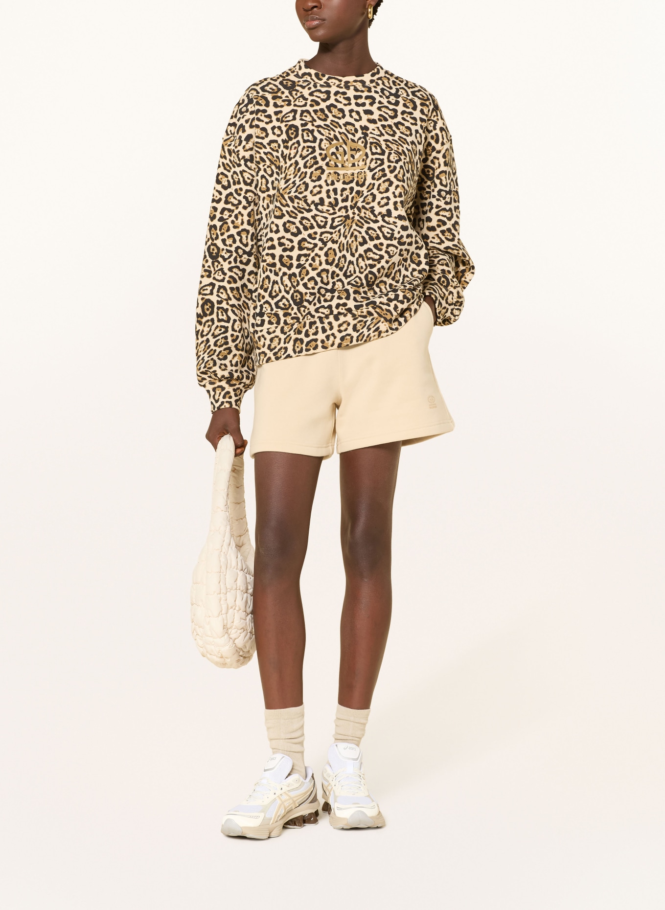 GOLDBERGH Sweatshorts NICE: HELLBRAUN