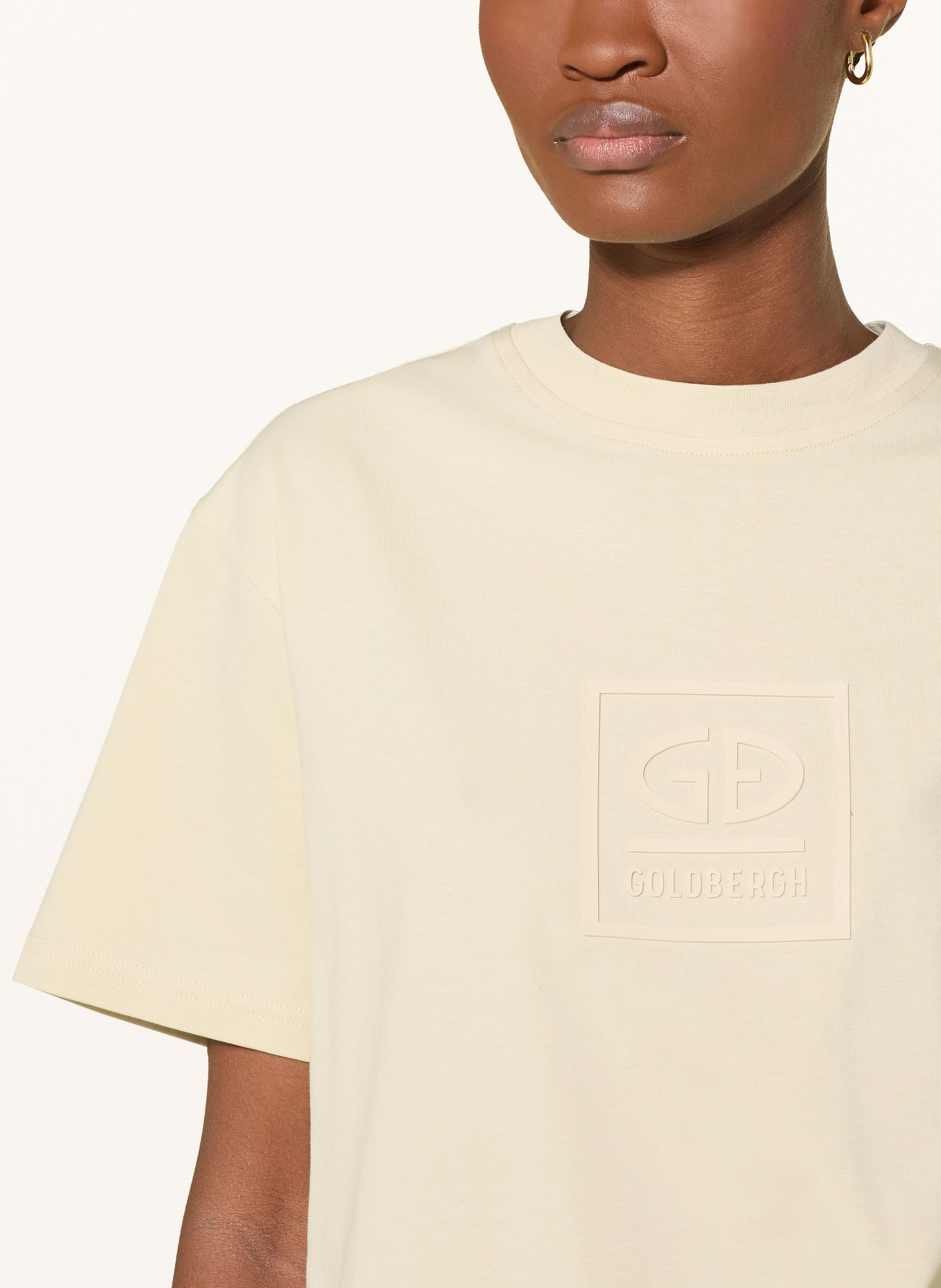 GOLDBERGH LEGACY T-shirt: ECRU