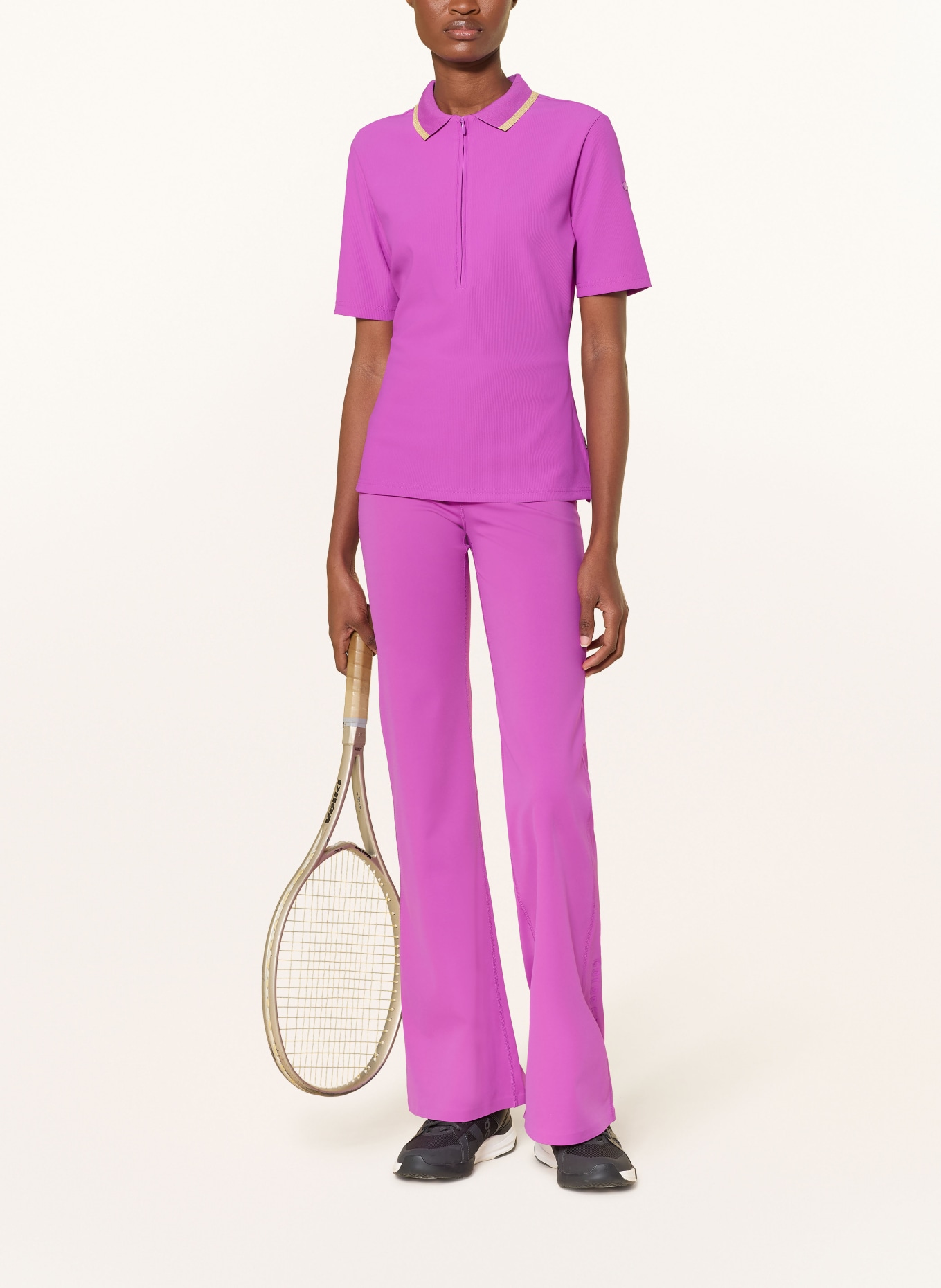 GOLDBERGH Legging LUNGE: LILAS FLUO