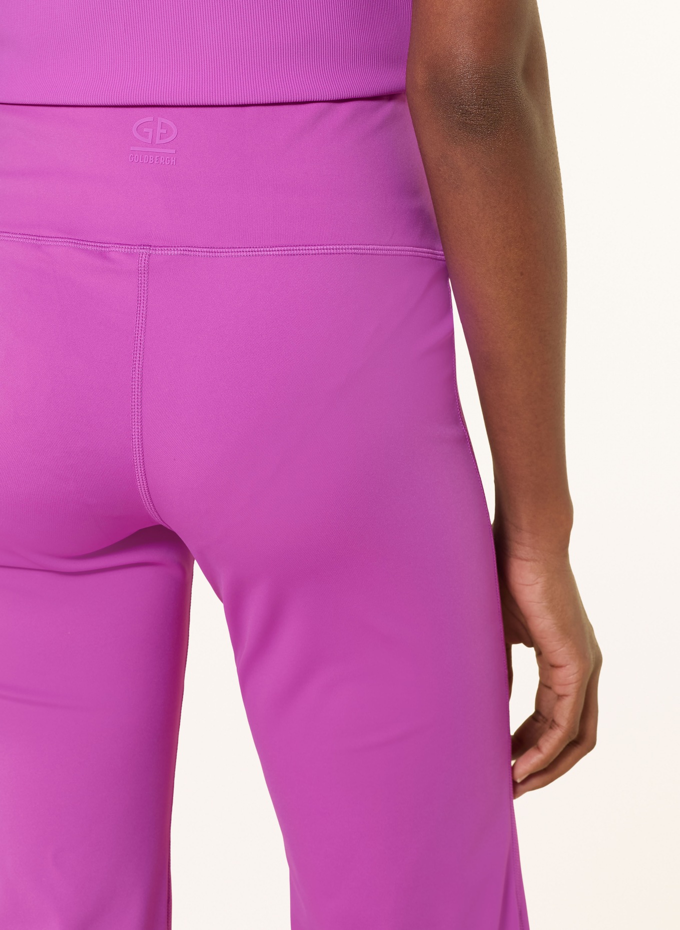 GOLDBERGH Legging LUNGE: LILAS FLUO