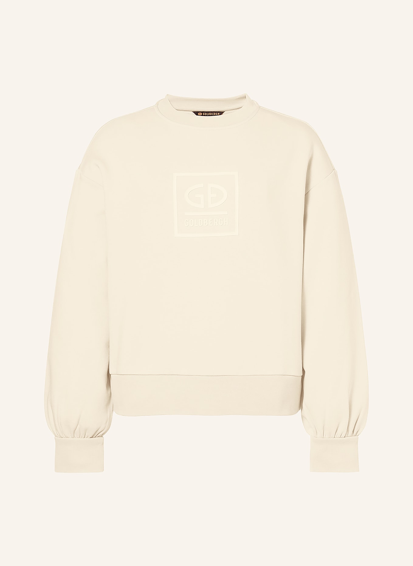 GOLDBERGH Sweatshirt RELAX: ECRU