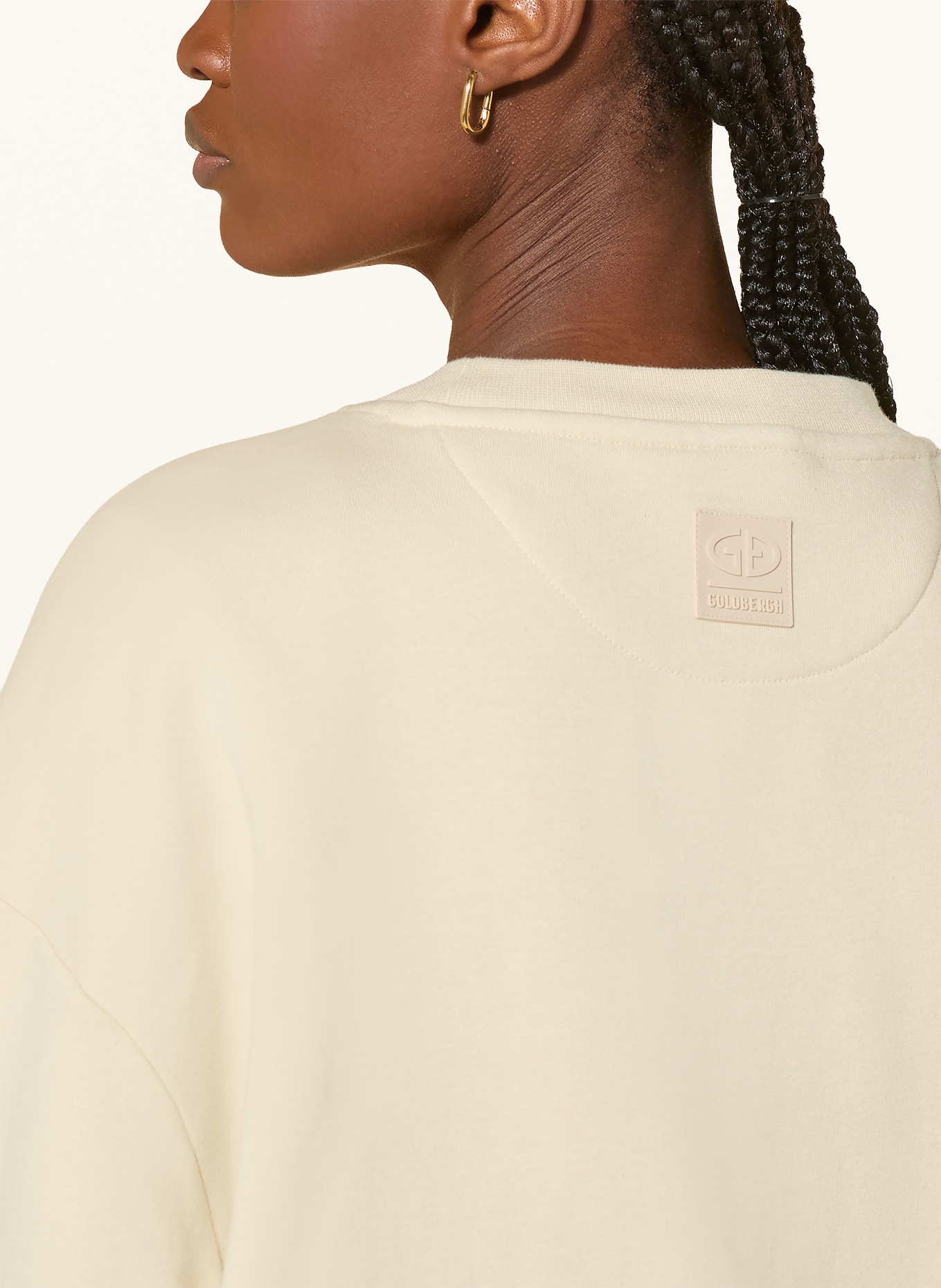 GOLDBERGH Sweatshirt RELAX: ECRU
