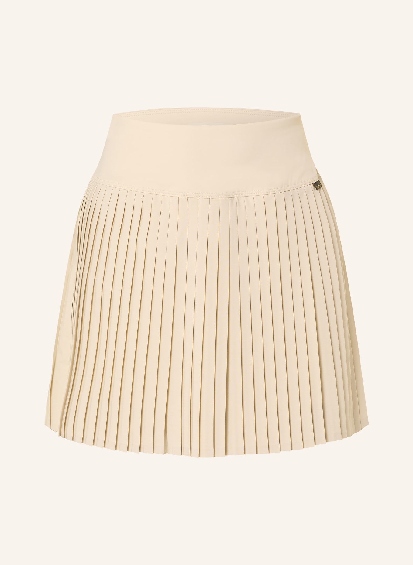 GOLDBERGH Tennisrok PLISS: BEIGE