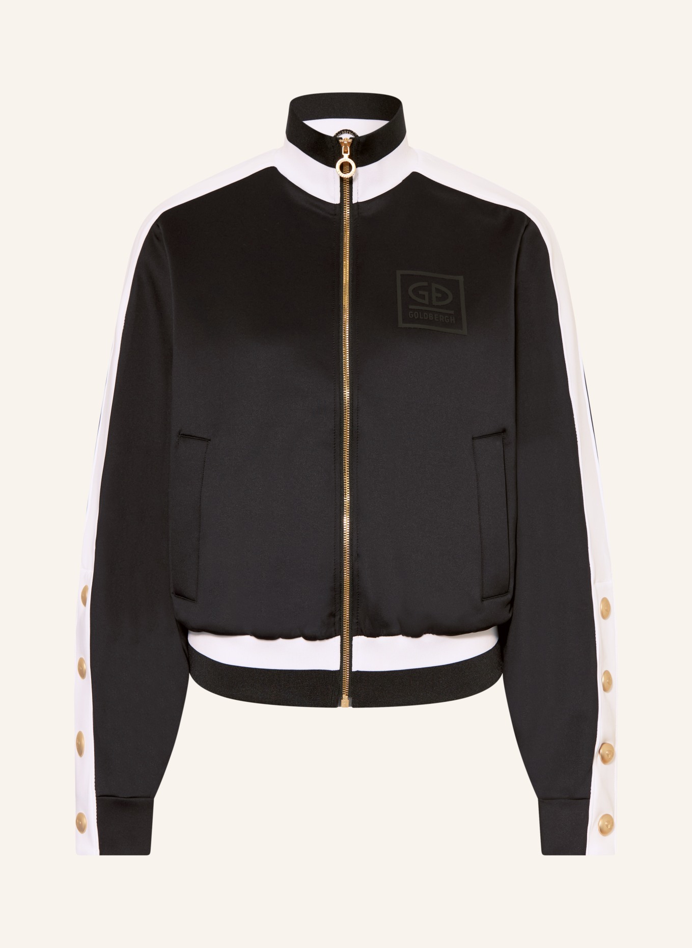 GOLDBERGH Functioneel jack MONACO: ZWART / WIT