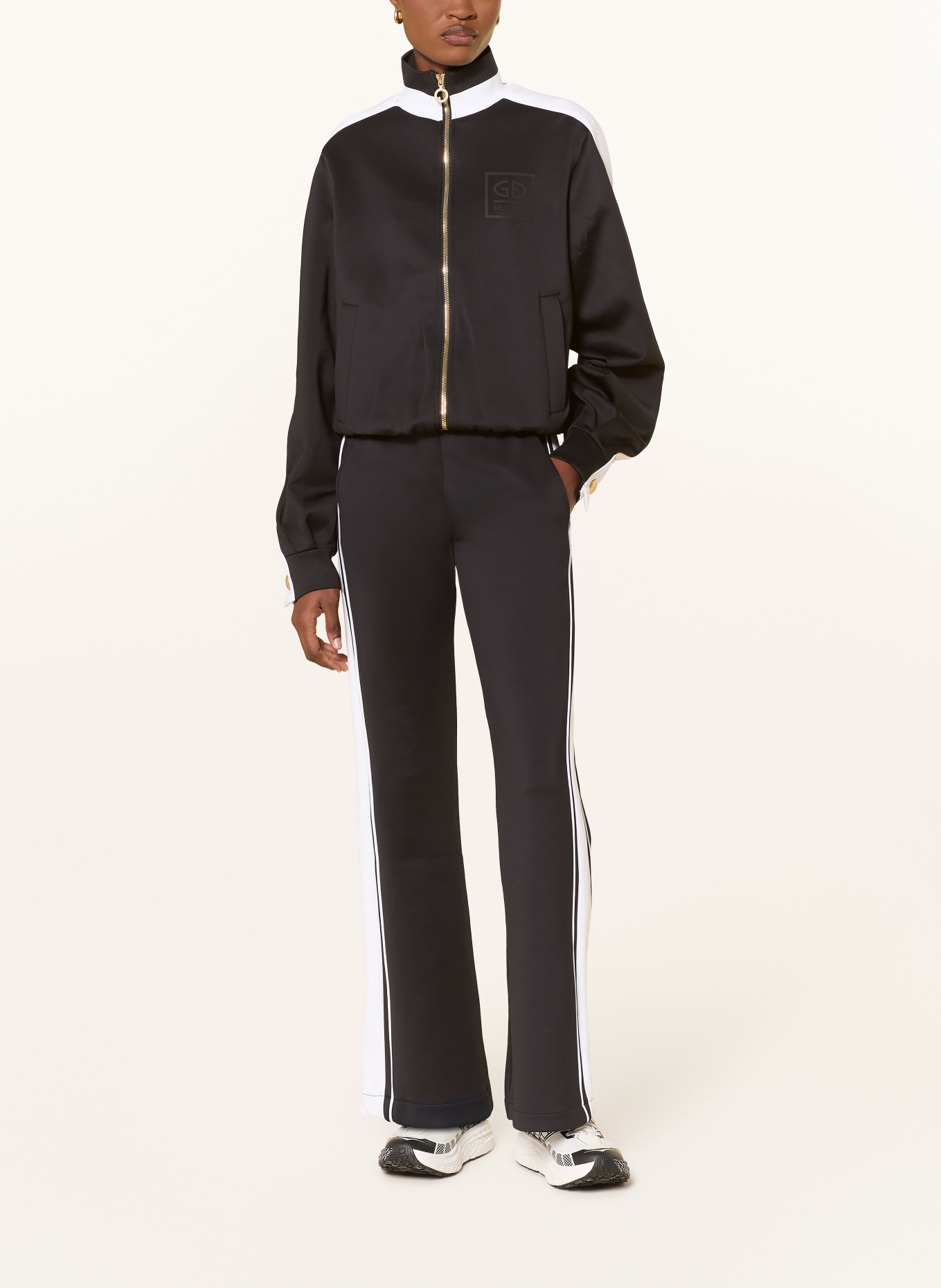 GOLDBERGH Functioneel jack MONACO: ZWART / WIT