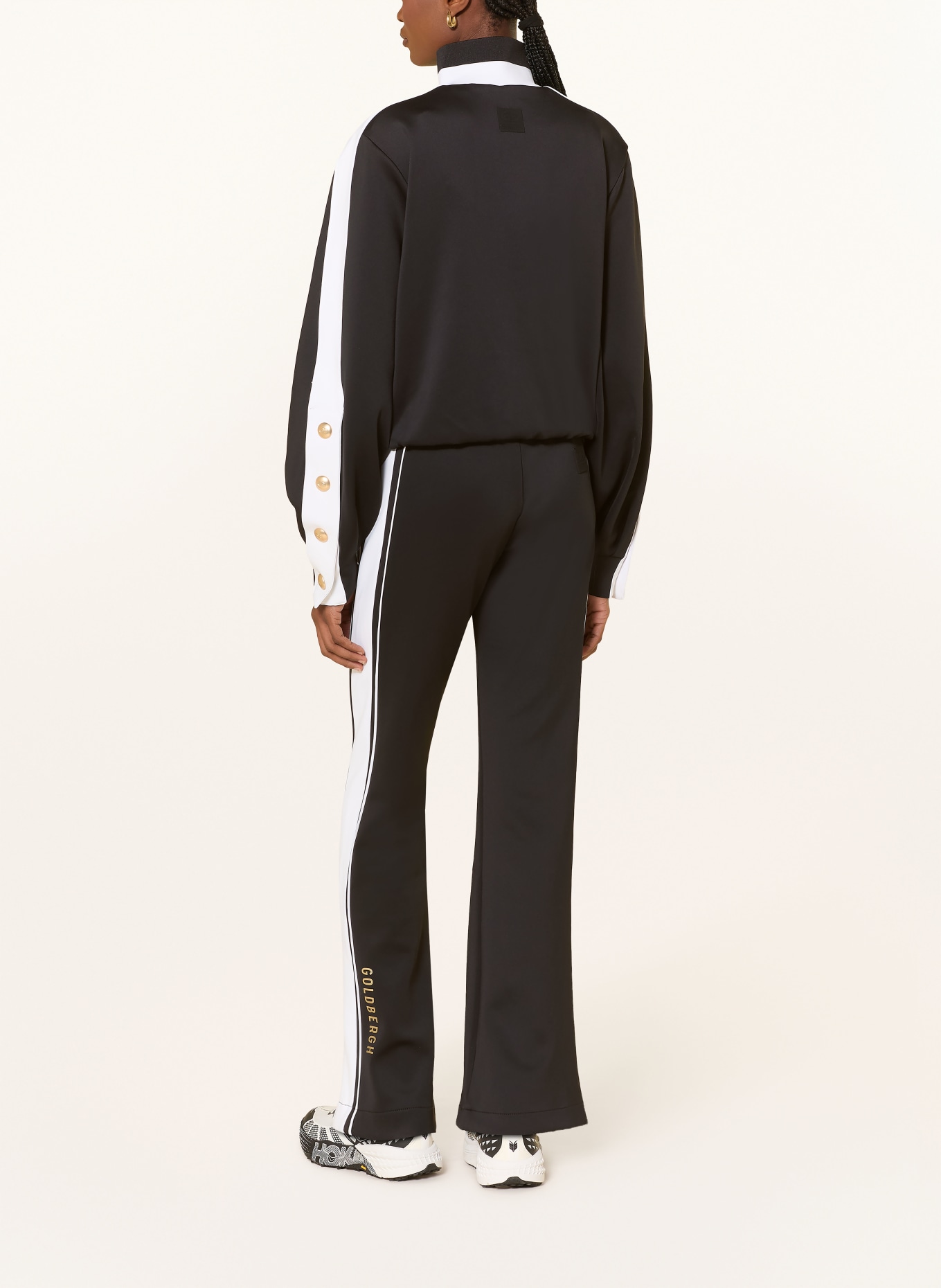 GOLDBERGH Functioneel jack MONACO: ZWART / WIT