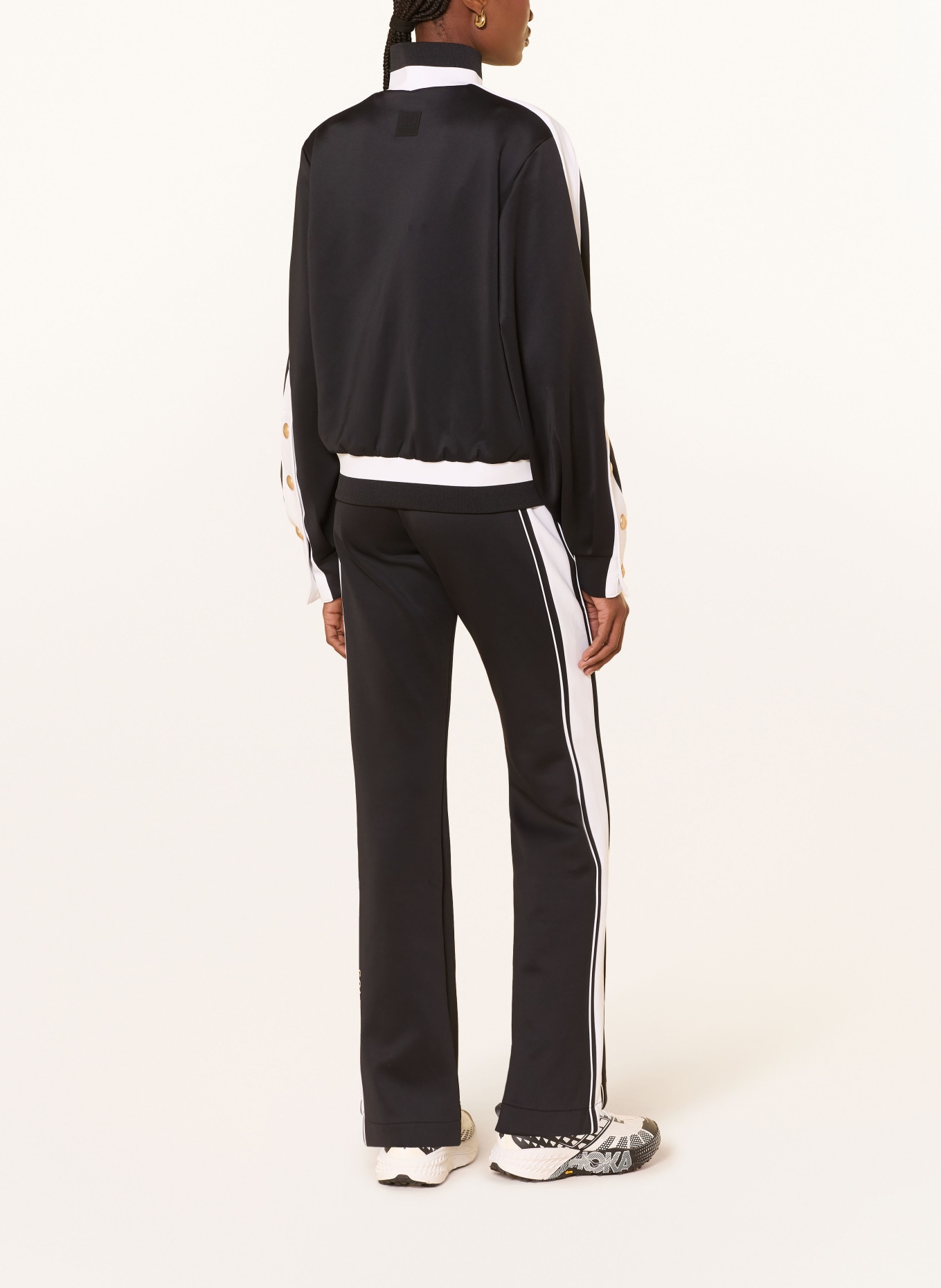 GOLDBERGH Golfhose ELIO: SCHWARZ / WEISS