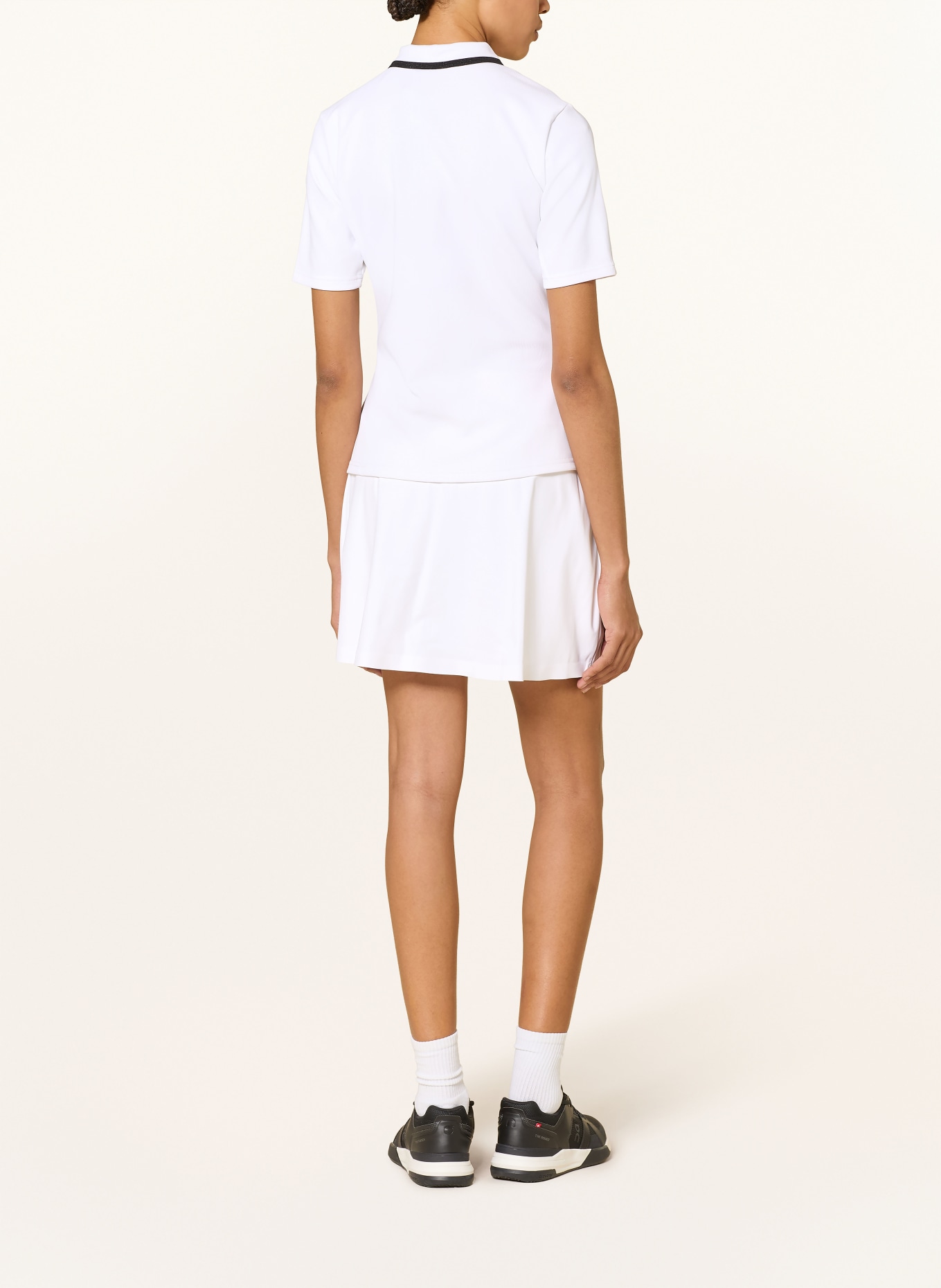 GOLDBERGH Functionele poloshirt CASSIA: WIT