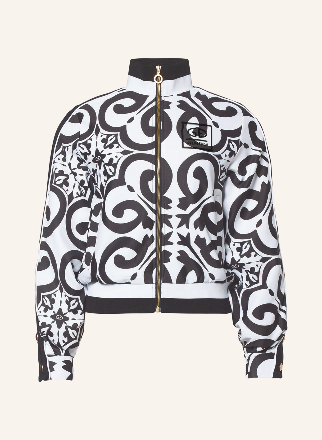 GOLDBERGH Functioneel jack SOLARA: ZWART / WIT