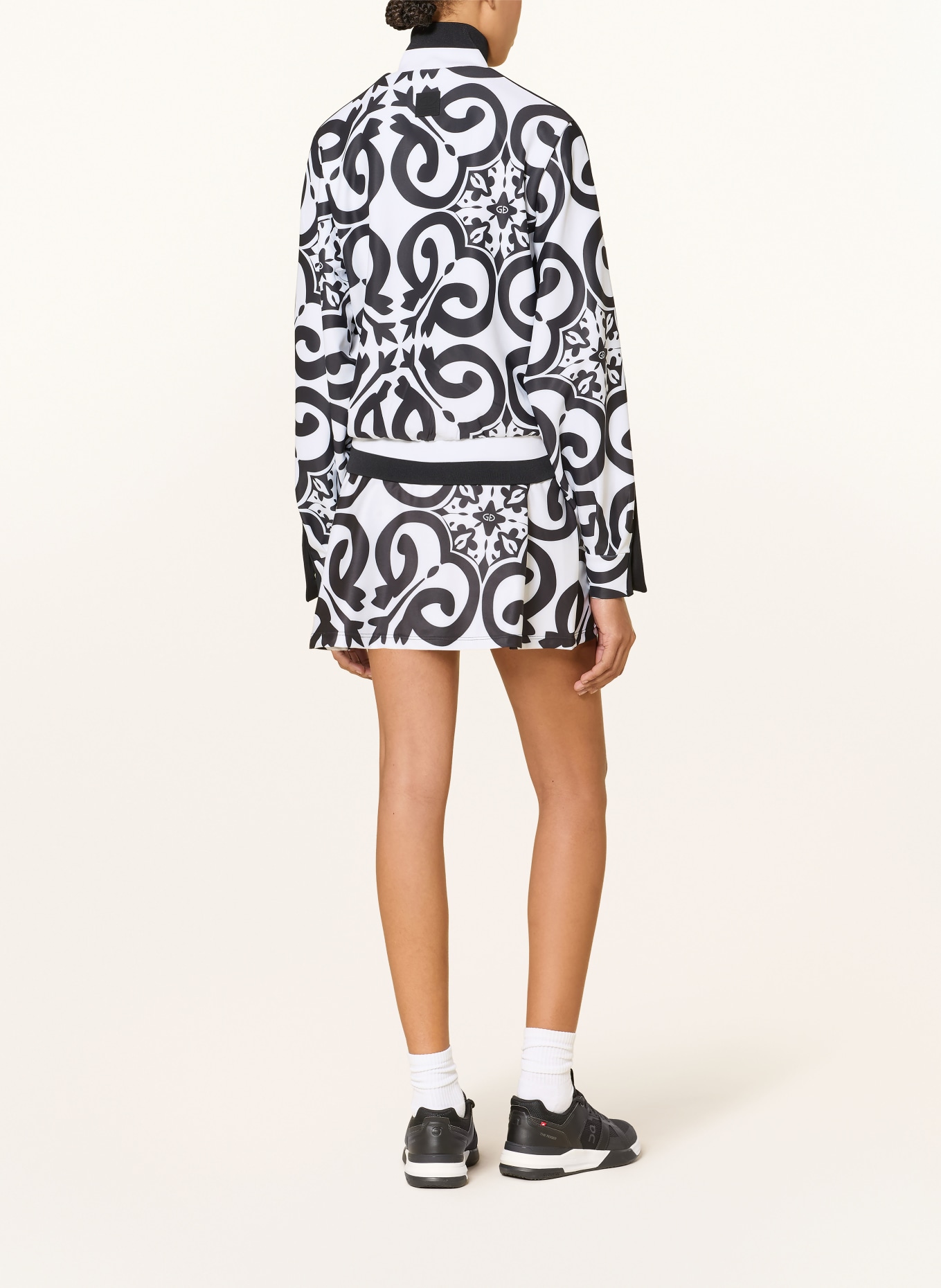 GOLDBERGH Functioneel jack SOLARA: ZWART / WIT