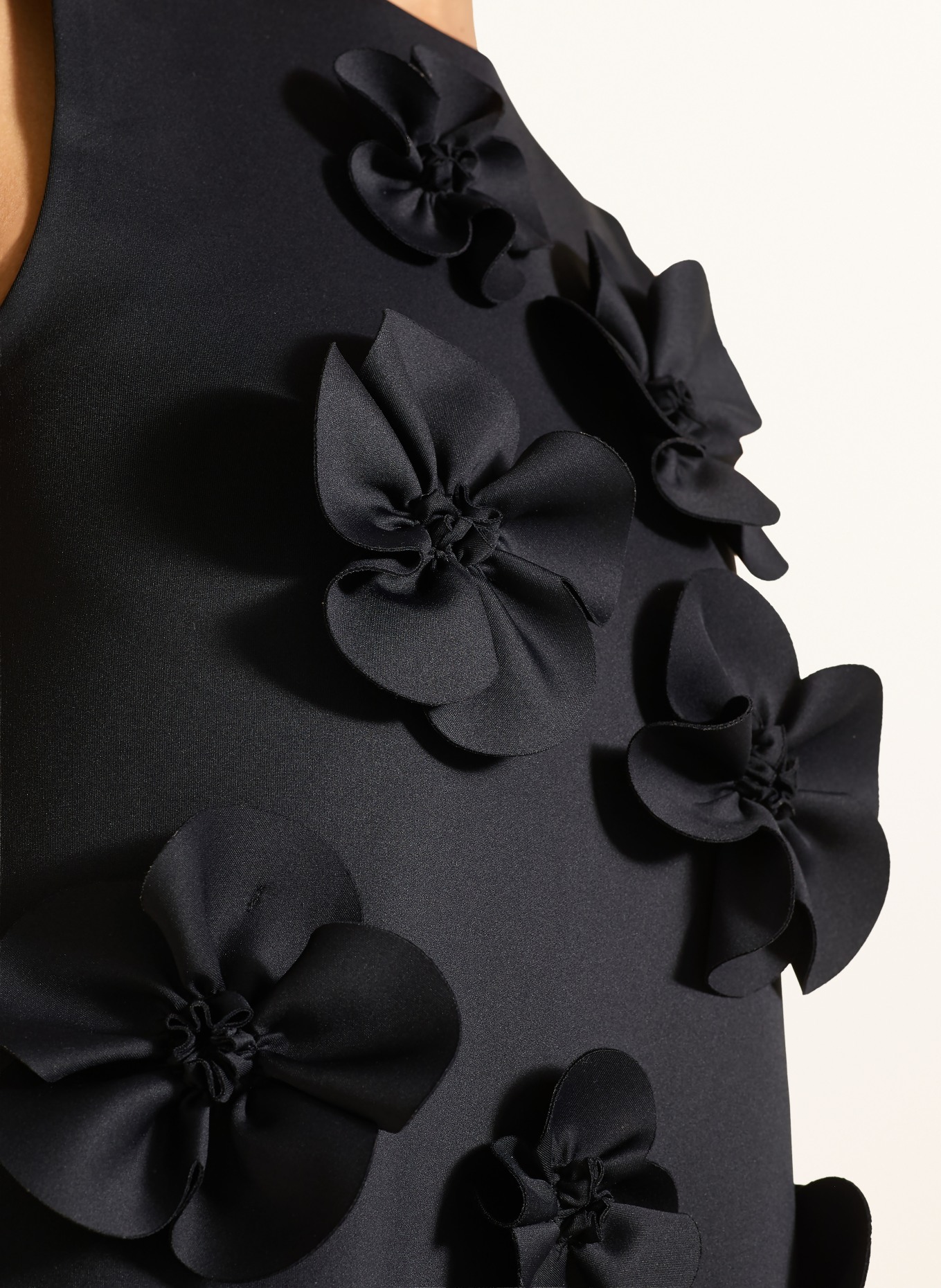 GOLDBERGH Tennisjurk FLOREN: ZWART