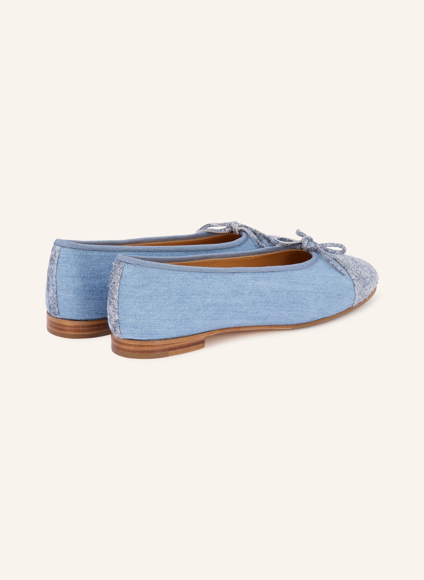 UNÜTZER Ballerinas: LIGHT BLUE