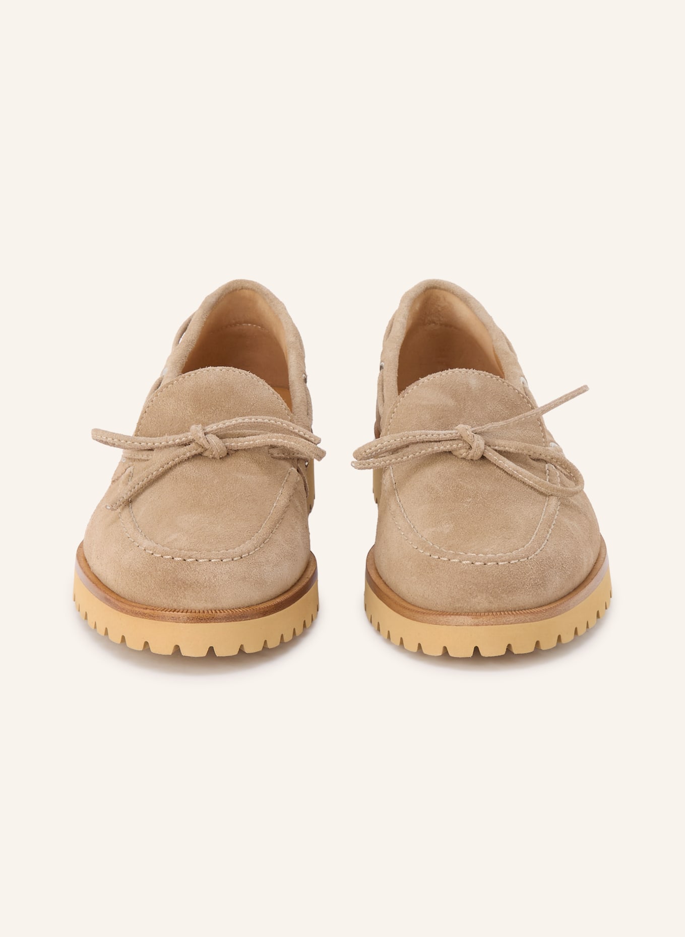 UNÜTZER bootschoenen: BEIGE