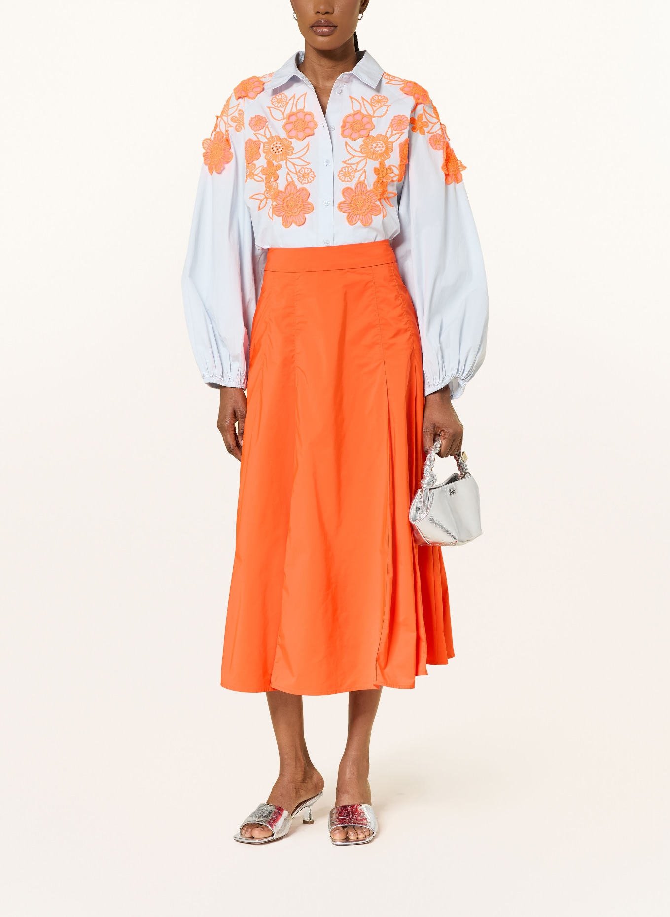 ESSENTIEL ANTWERP Rock JAELYN: ORANJE