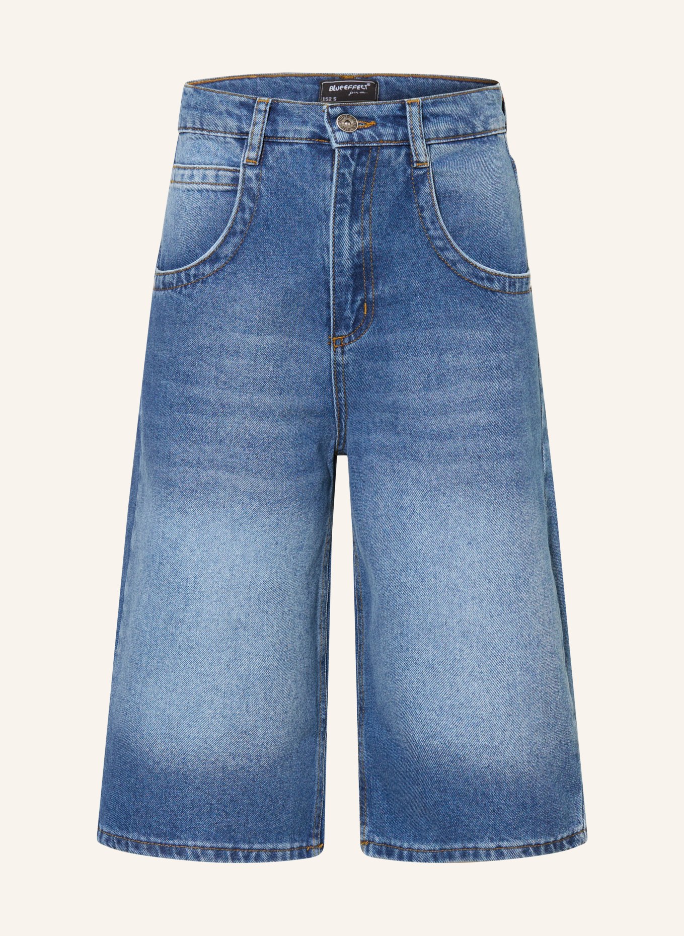 BLUE EFFECT Jeansbermuda's: 9698 Medium blue