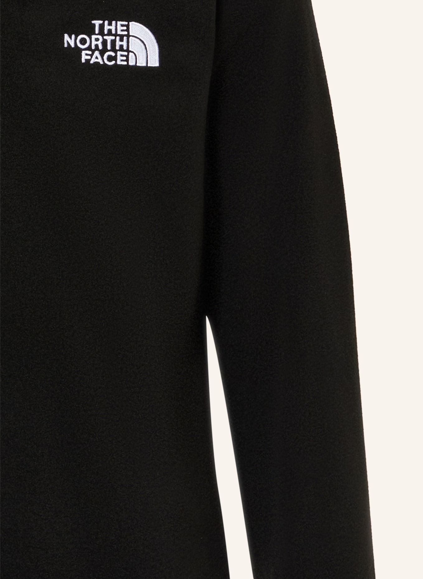 THE NORTH FACE Fleece-Troyer GLACIER: SCHWARZ