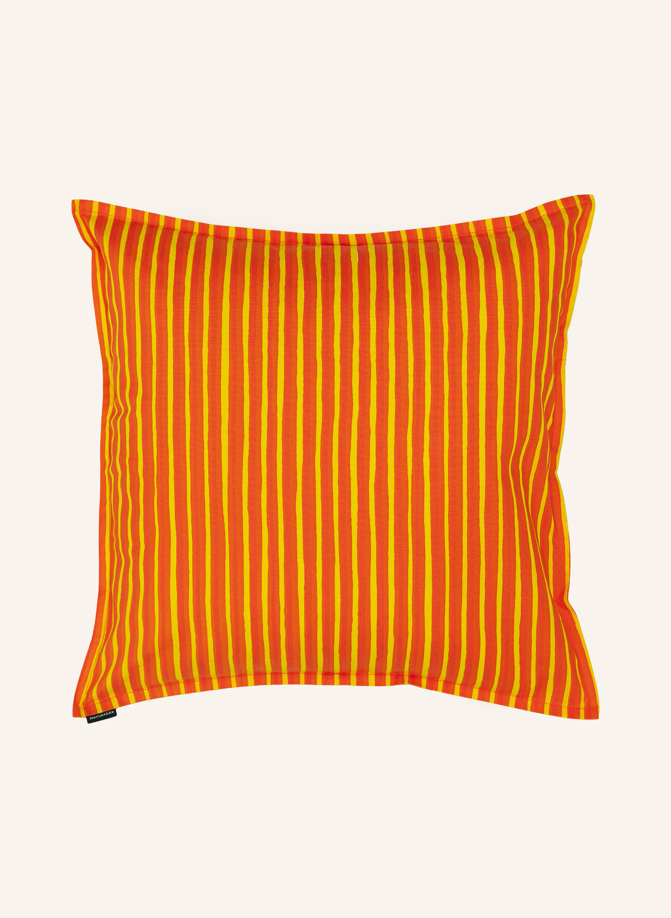 marimekko Dekokissenhülle PICCOLO: ORANGE / DUNKELGELB