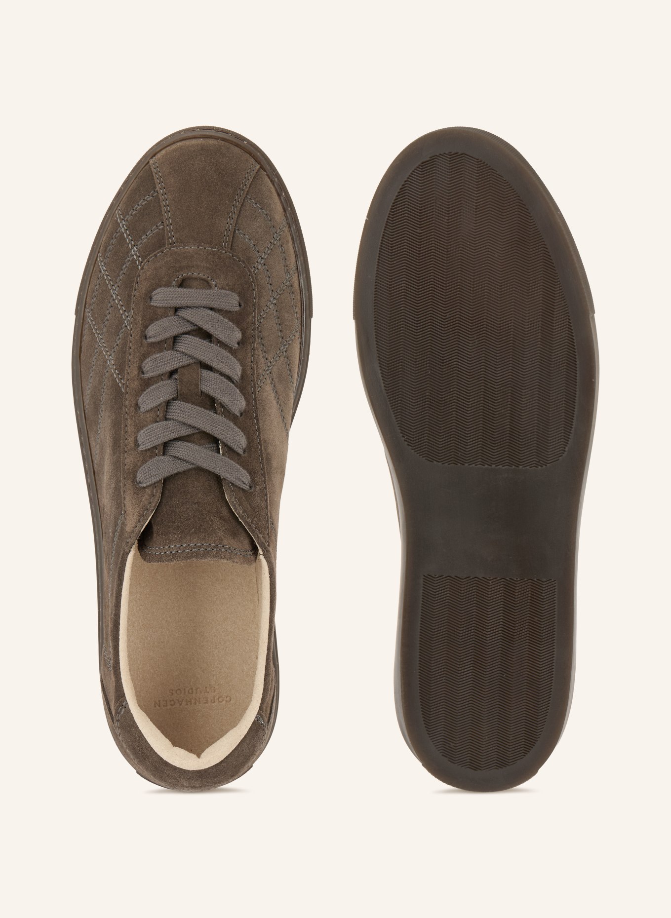 COPENHAGEN STUDIOS Sneaker CPH121M: DUNKELBRAUN