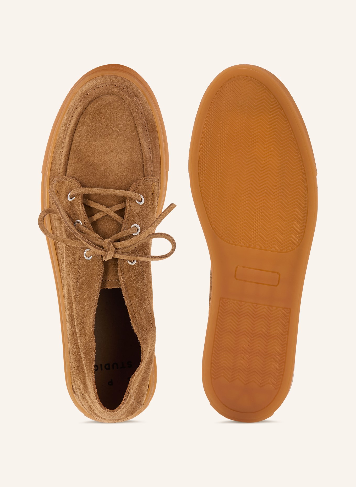 COPENHAGEN STUDIOS Schnürer CPH173M: COGNAC