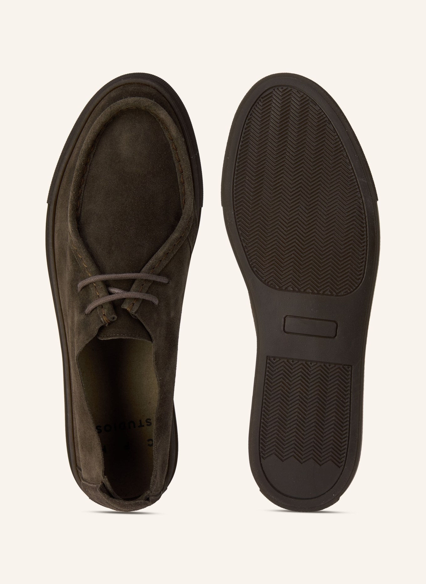 COPENHAGEN STUDIOS Schnürer CPH172M: DUNKELBRAUN