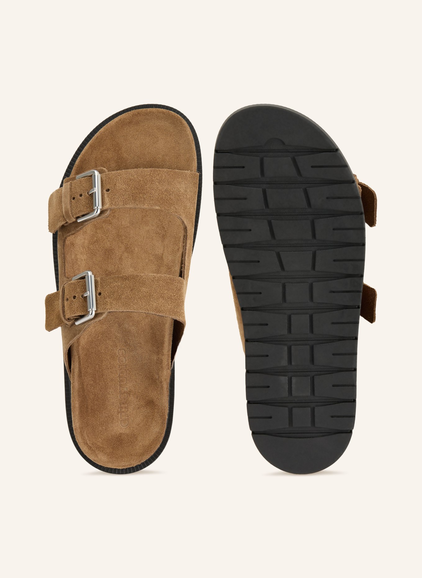 COPENHAGEN STUDIOS Pantoletten CPH701M: BRAUN