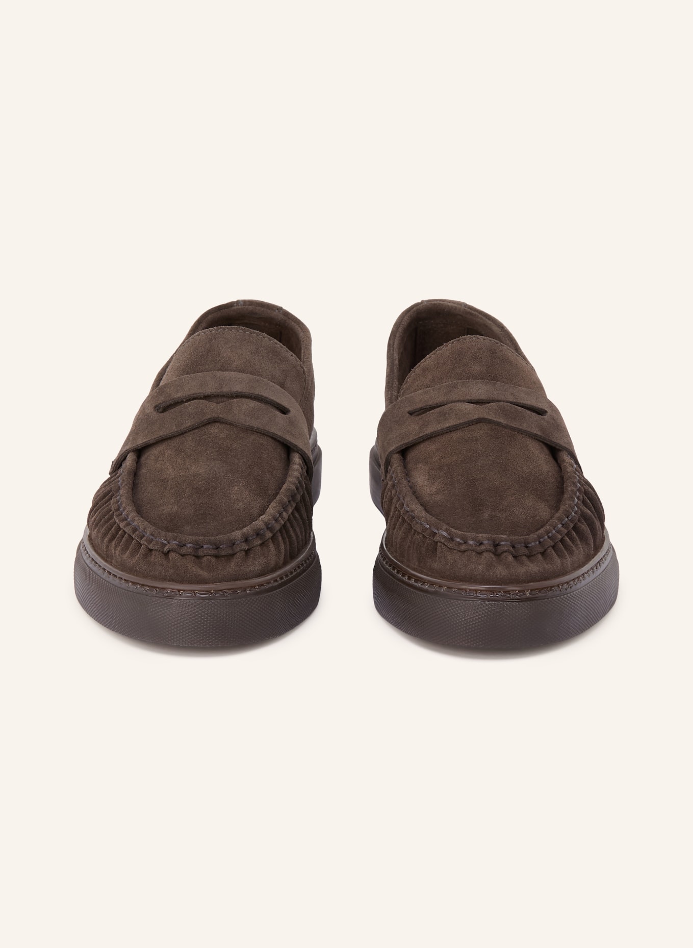 COPENHAGEN STUDIOS Penny-loafer CPH162: MARRON FONCÉ