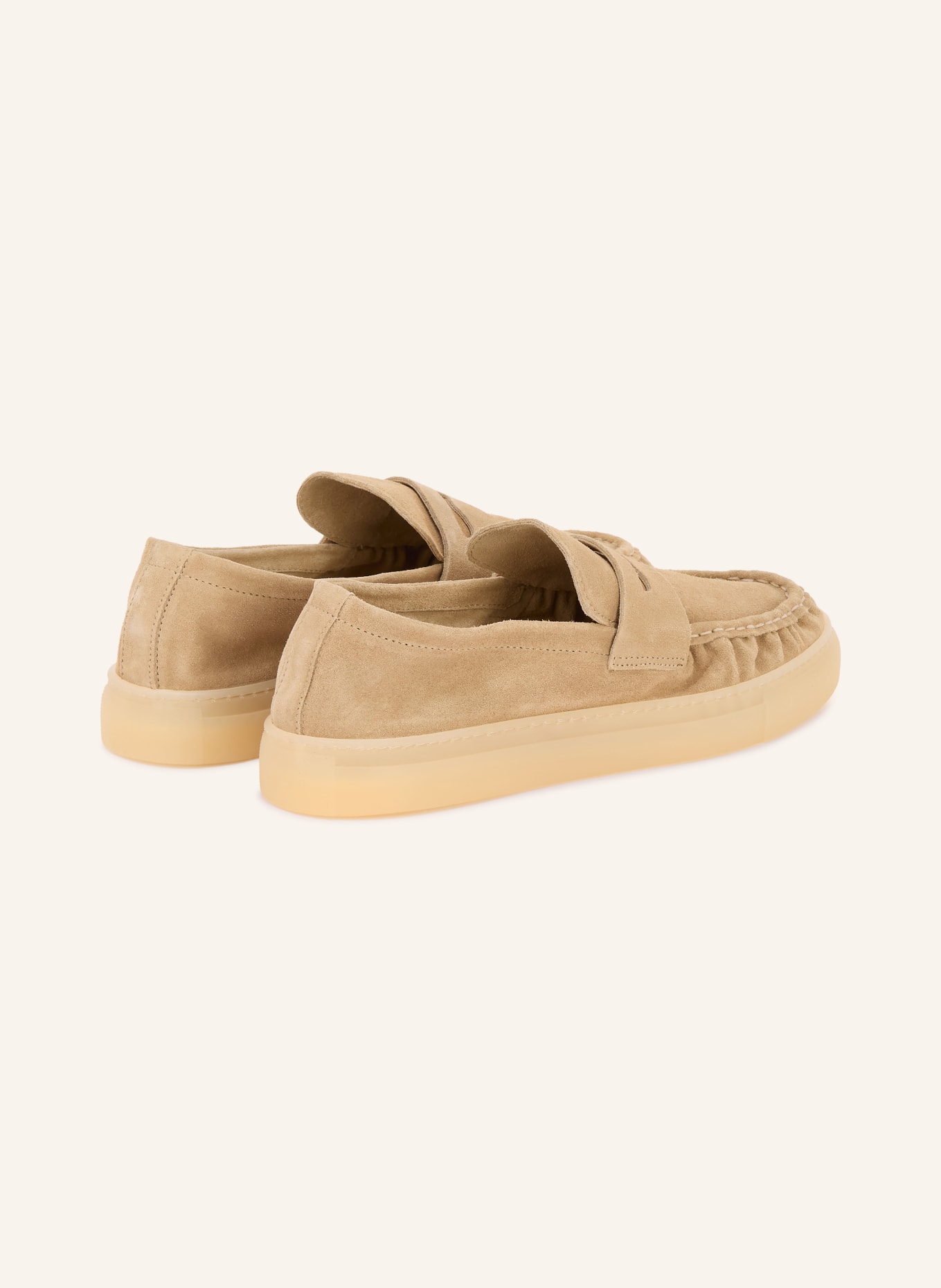 COPENHAGEN STUDIOS Penny Loafer CPH162M: LIGHT BROWN