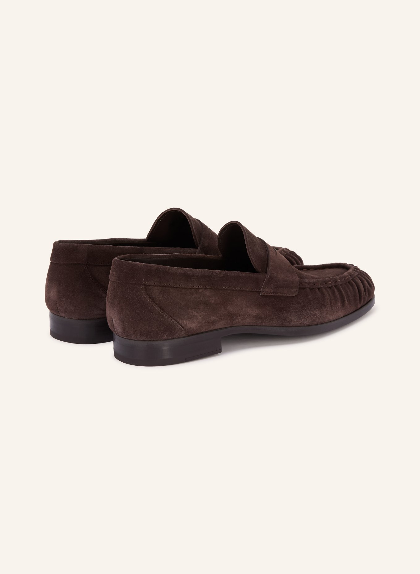 MAGNANNI HOOK Penny Loafers: DARK BROWN