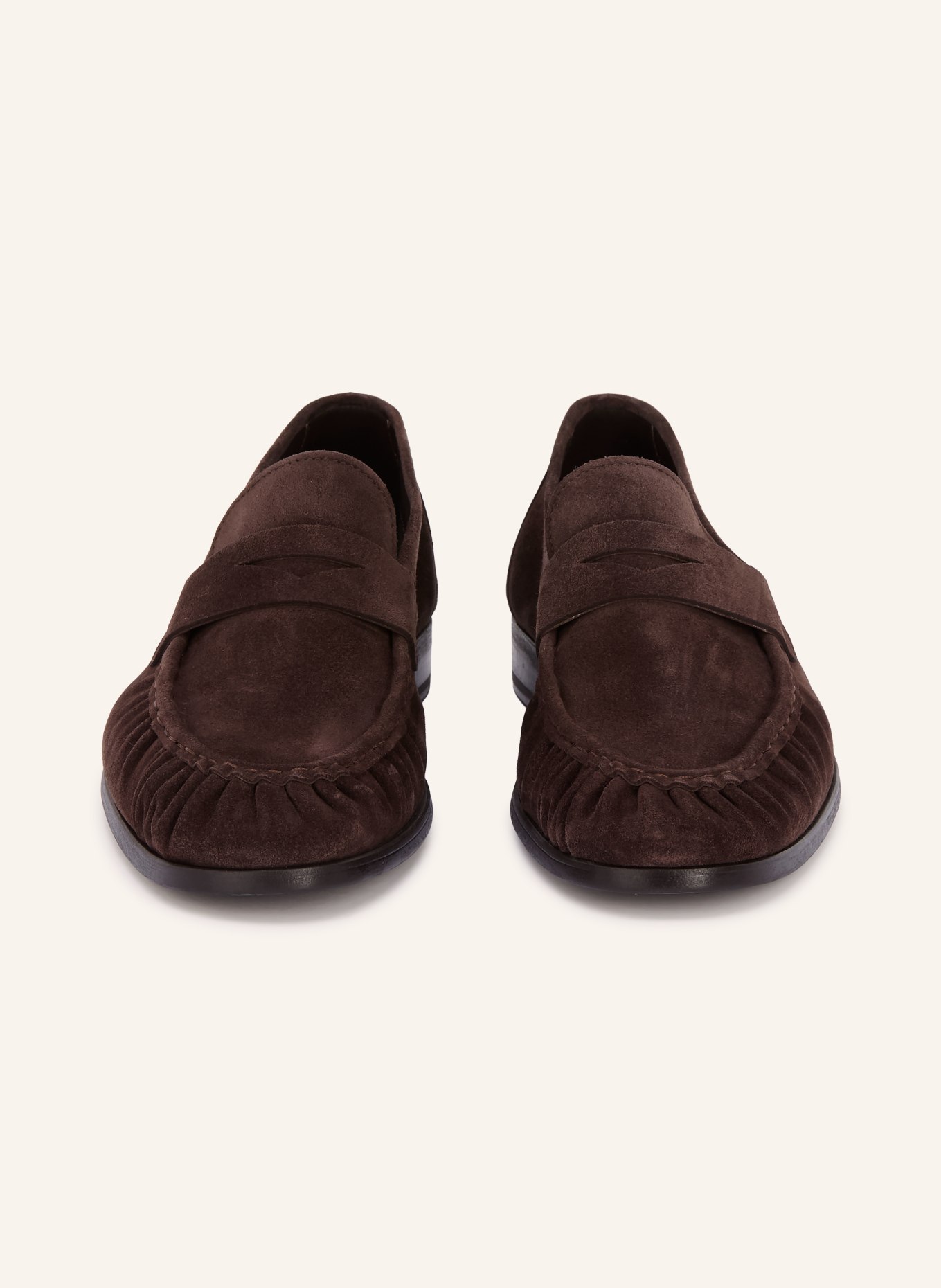 MAGNANNI HOOK Penny Loafers: DARK BROWN
