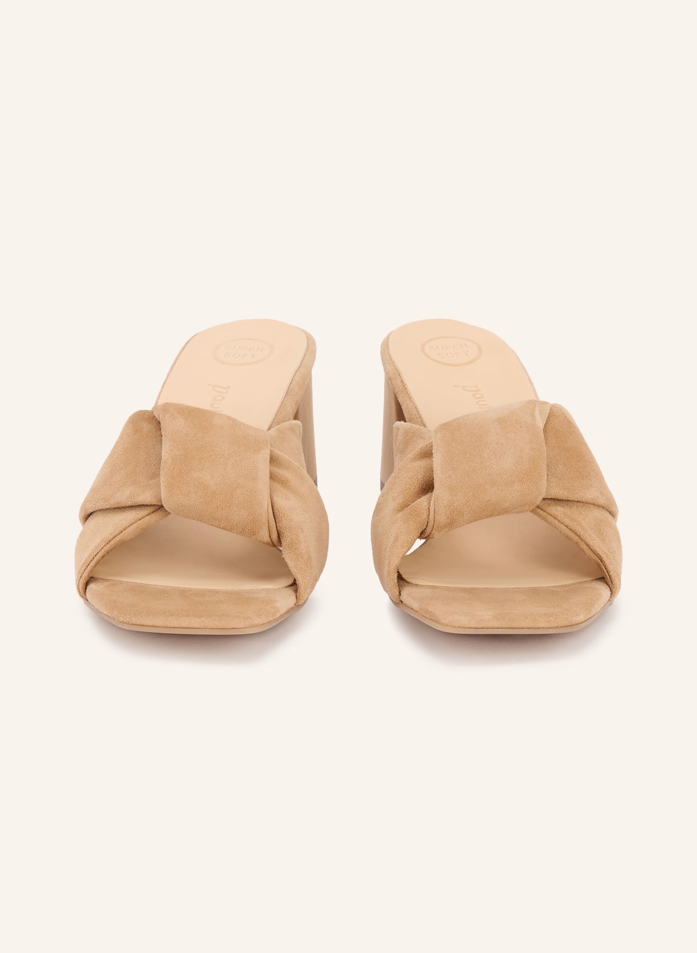 paul green mules: BEIGE