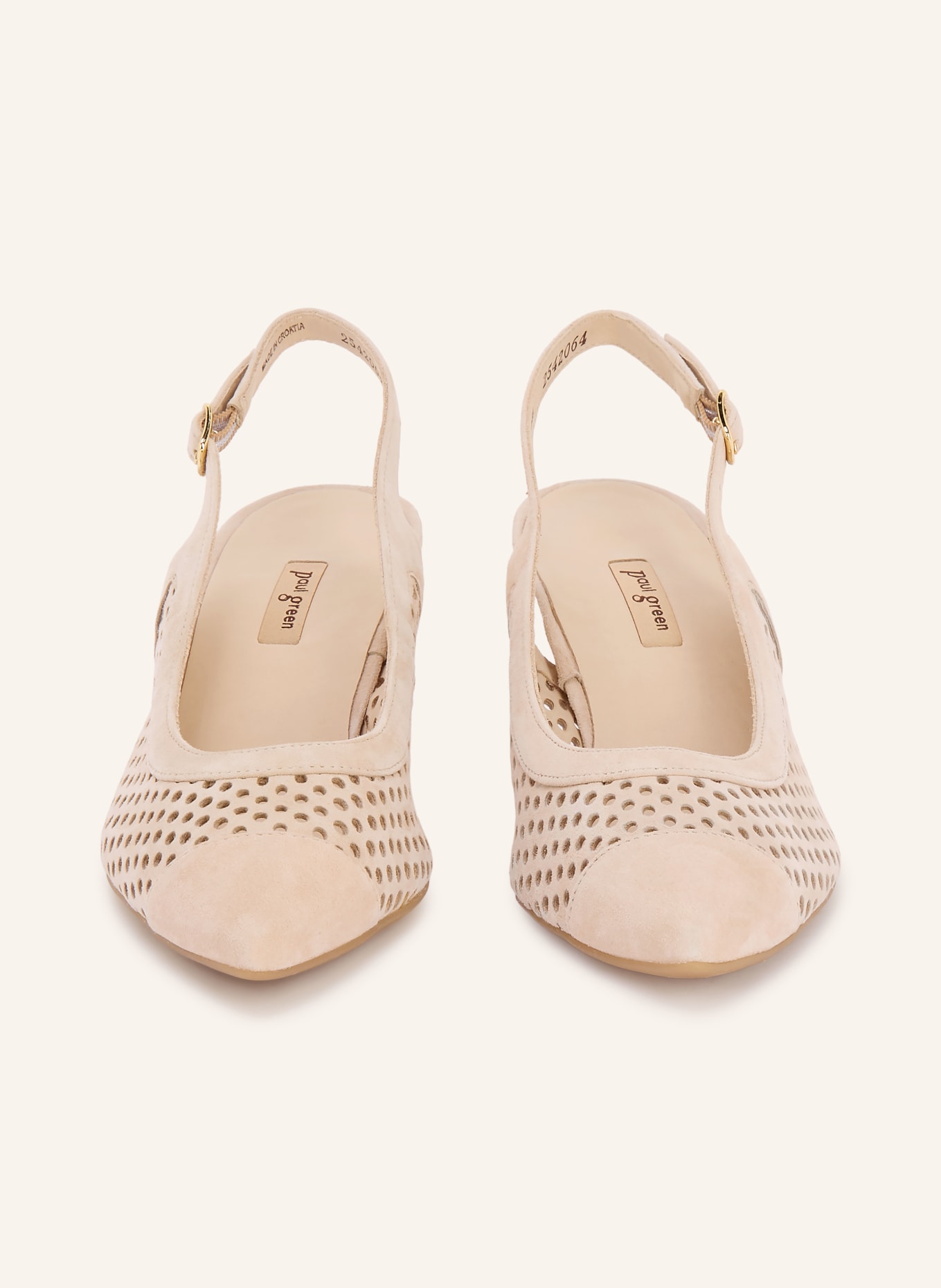 paul green Escarpins à bride: BEIGE