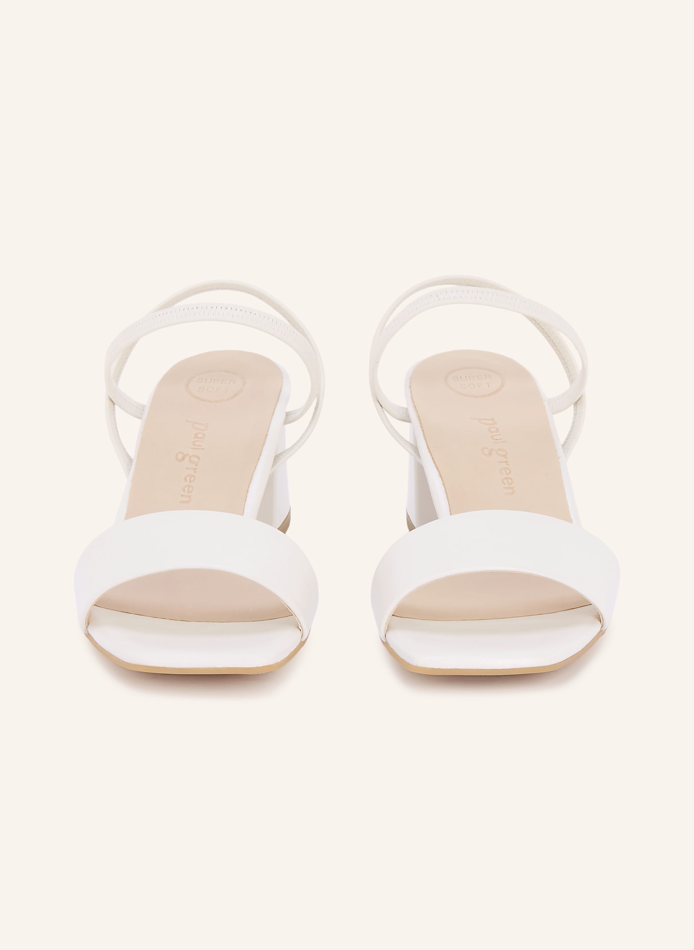 paul green sandales: CRÈME