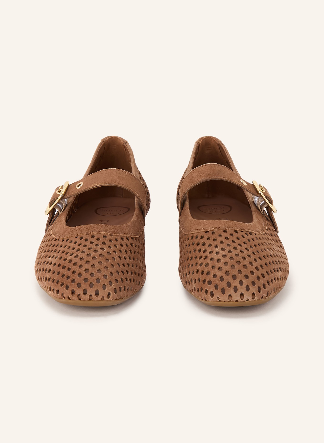 paul green Mary-Jane-Ballerinas: BRAUN