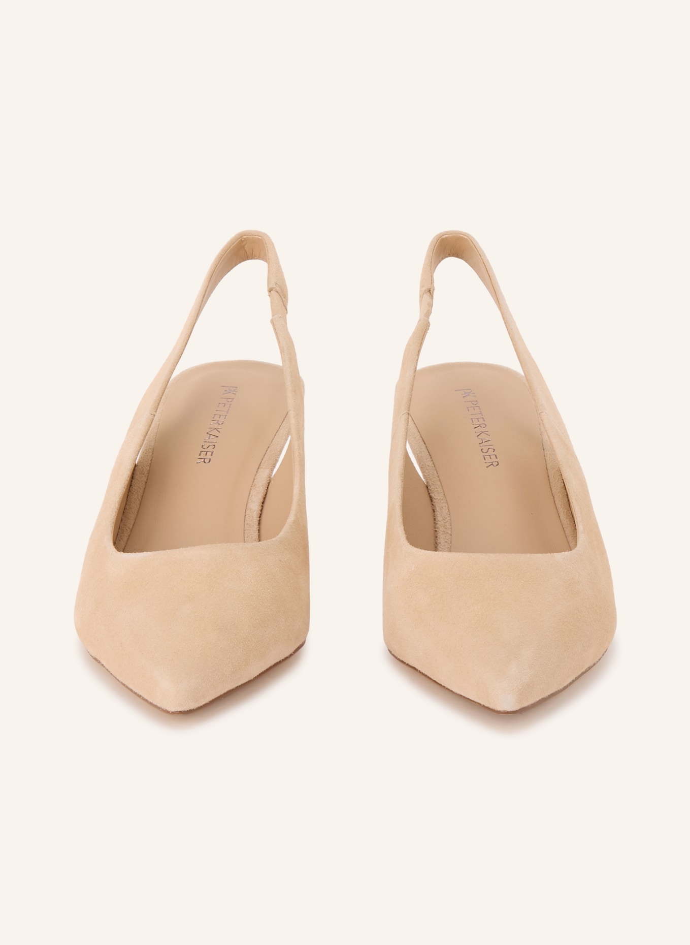 PETER KAISER Slingpumps IBIZA: LICHTBRUIN