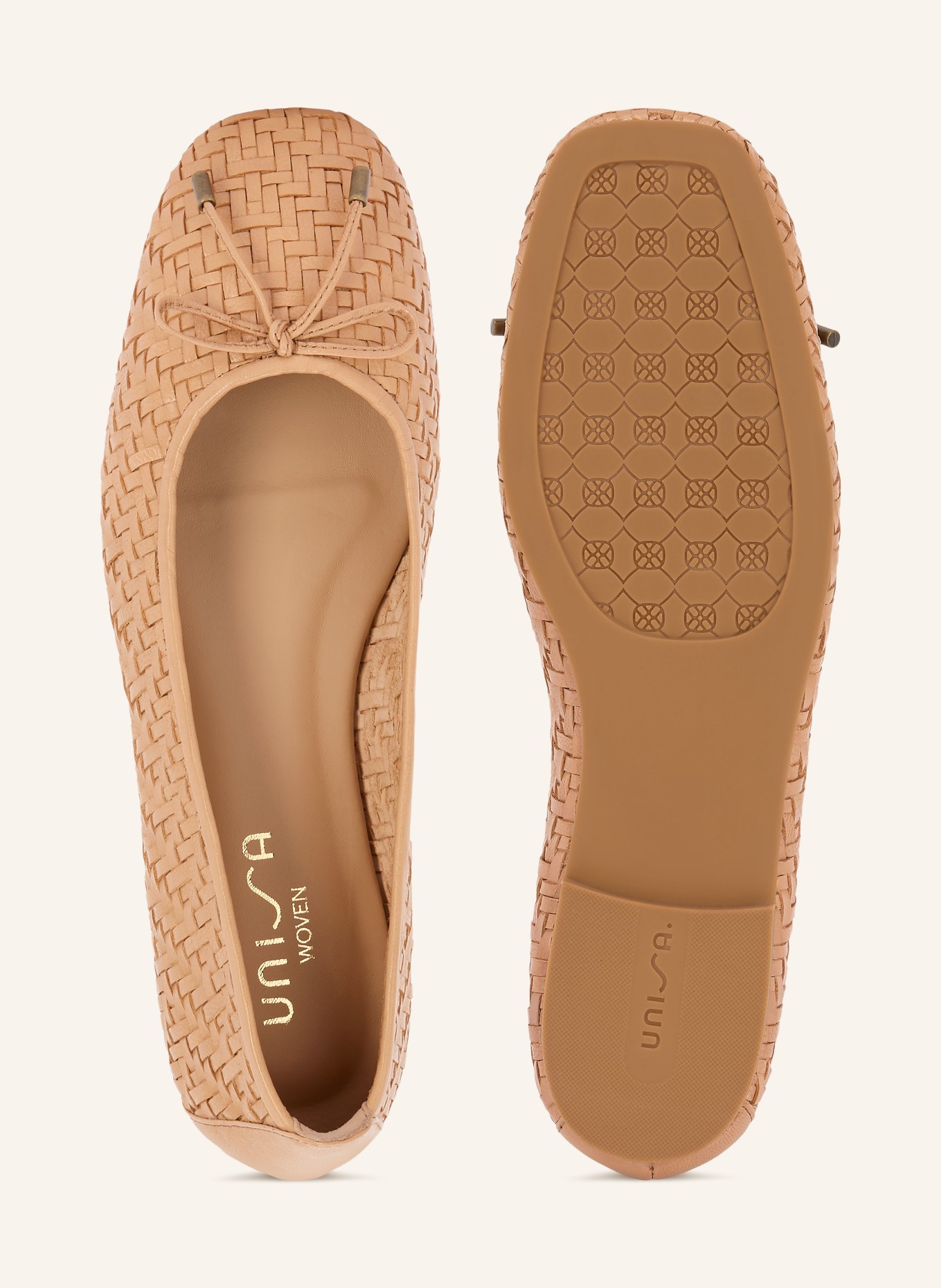 UNISA Ballerines BIENZA: CHAMEAU