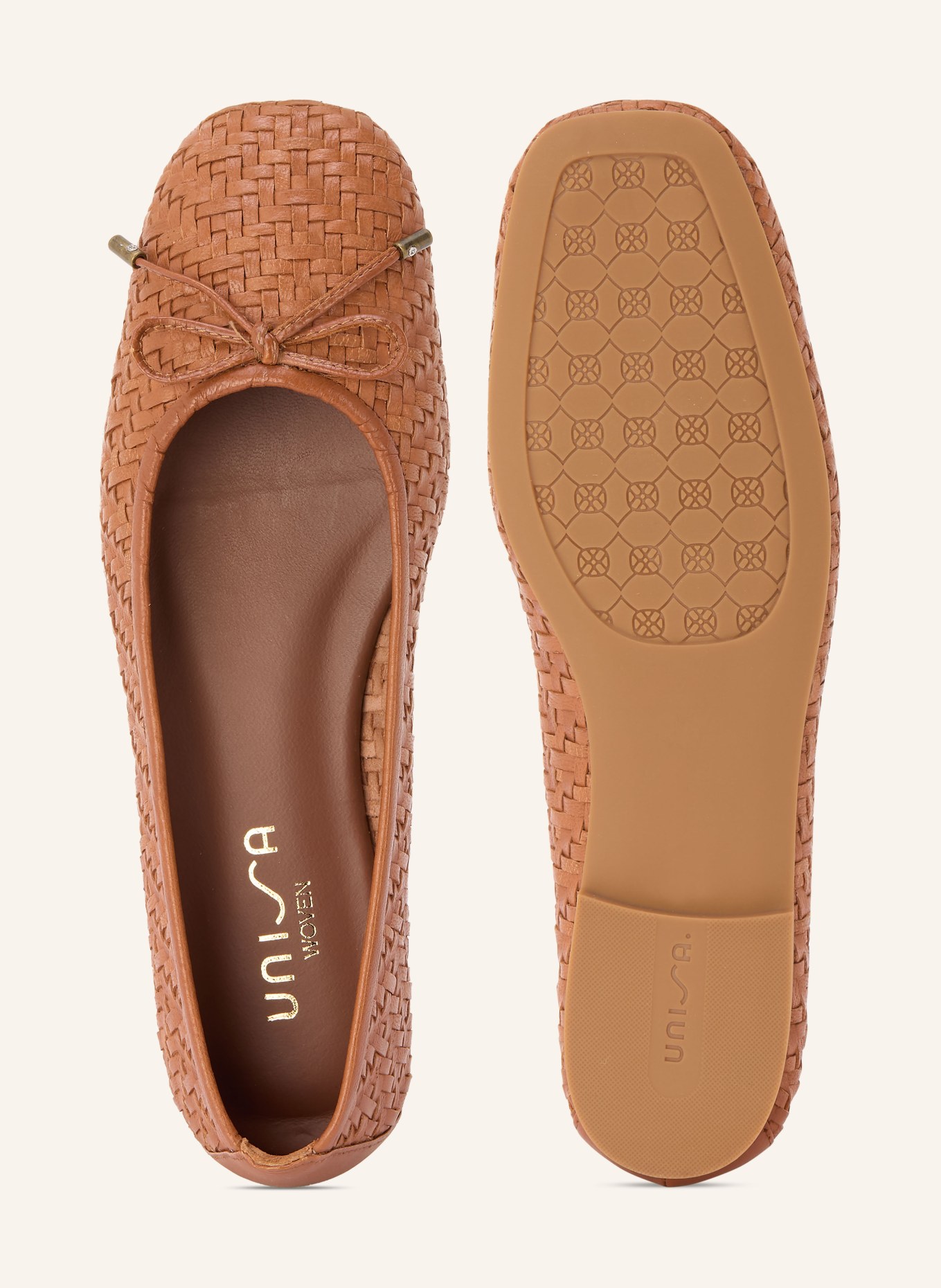 UNISA Ballerinas BIENZA: BRAUN