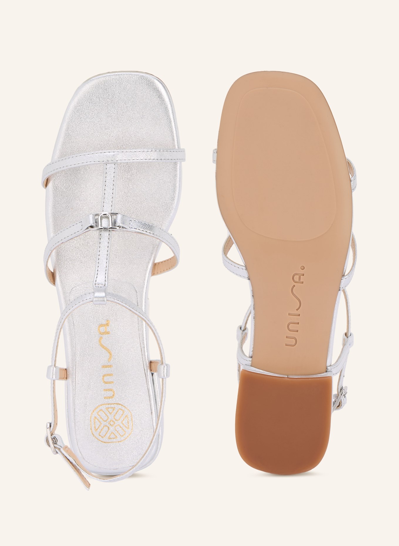 UNISA CARENA_KS sandals: SILVER