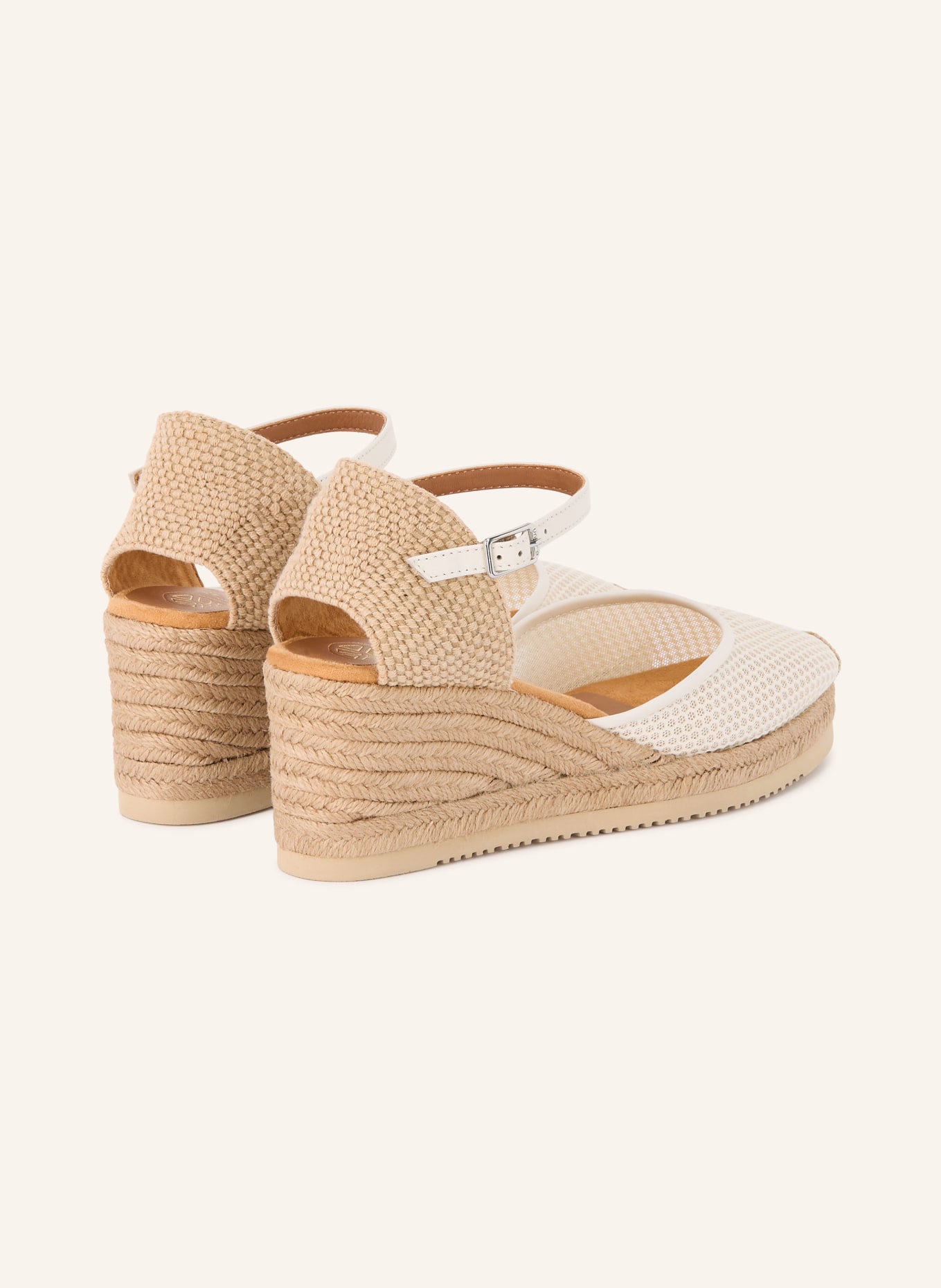 UNISA Sleehakken COREBO: ECRU / LICHTBRUIN