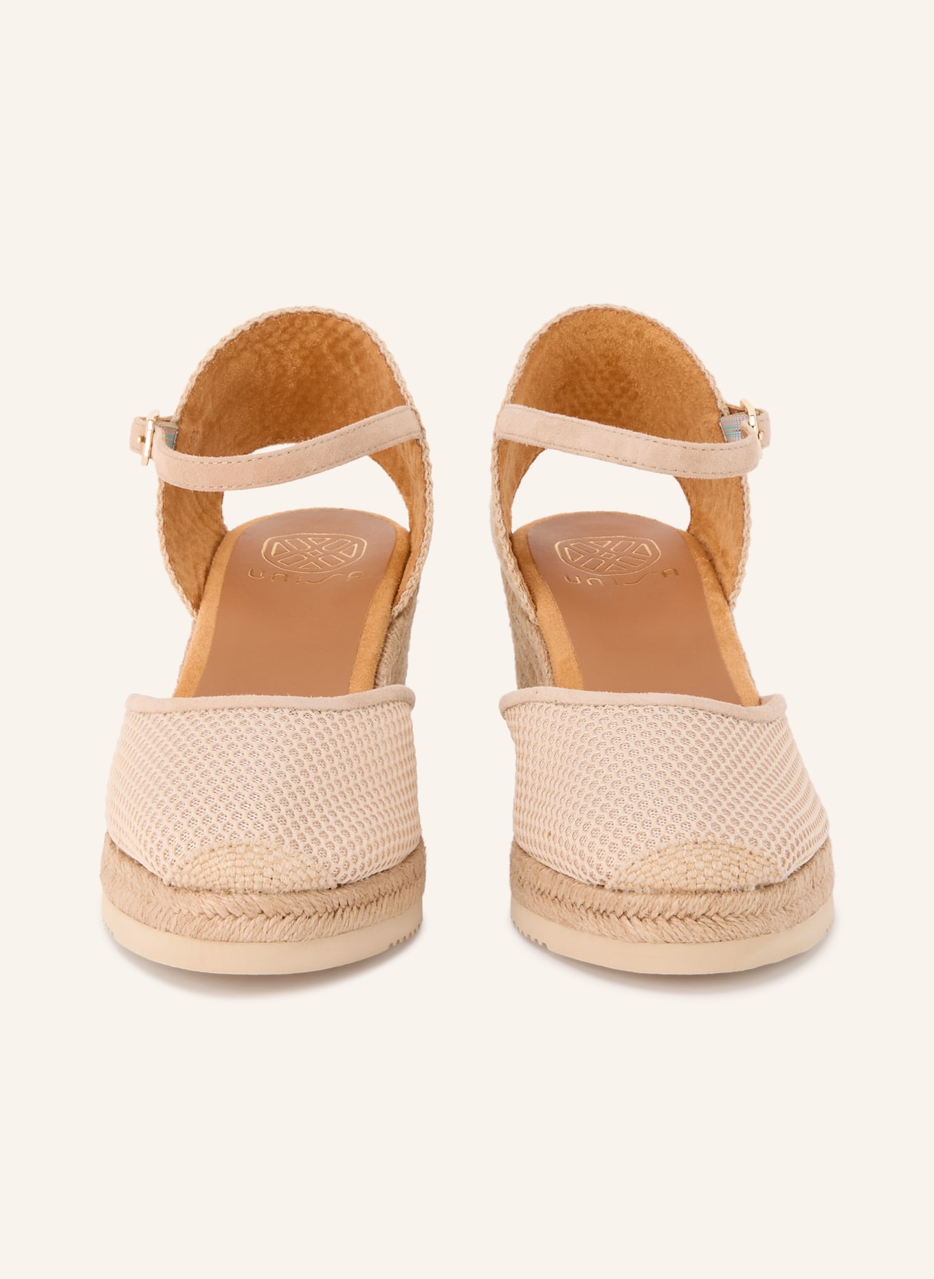 UNISA Sleehakken COREBO: BEIGE / LICHTBRUIN