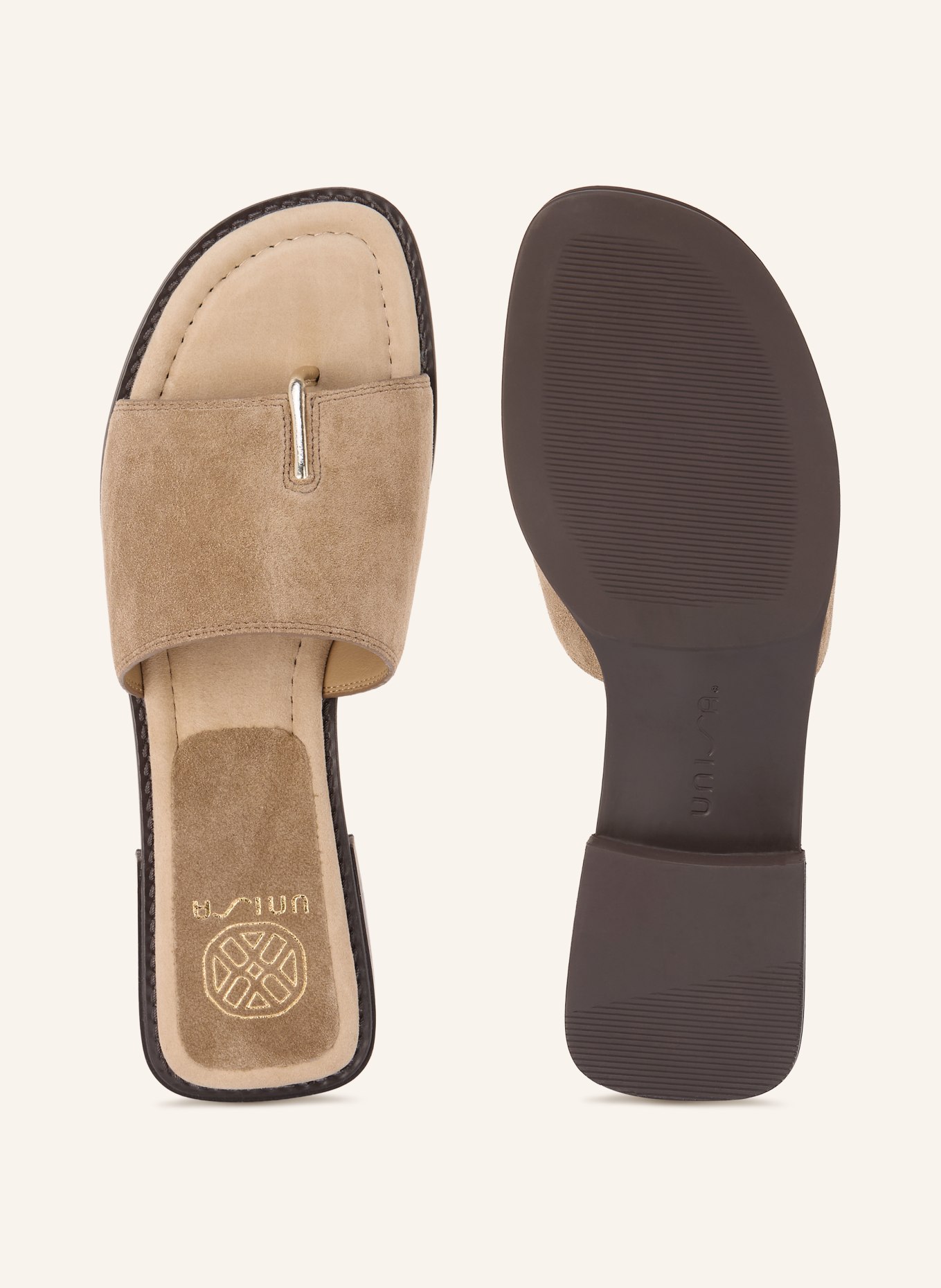 UNISA Zehentrenner HANDY: BEIGE