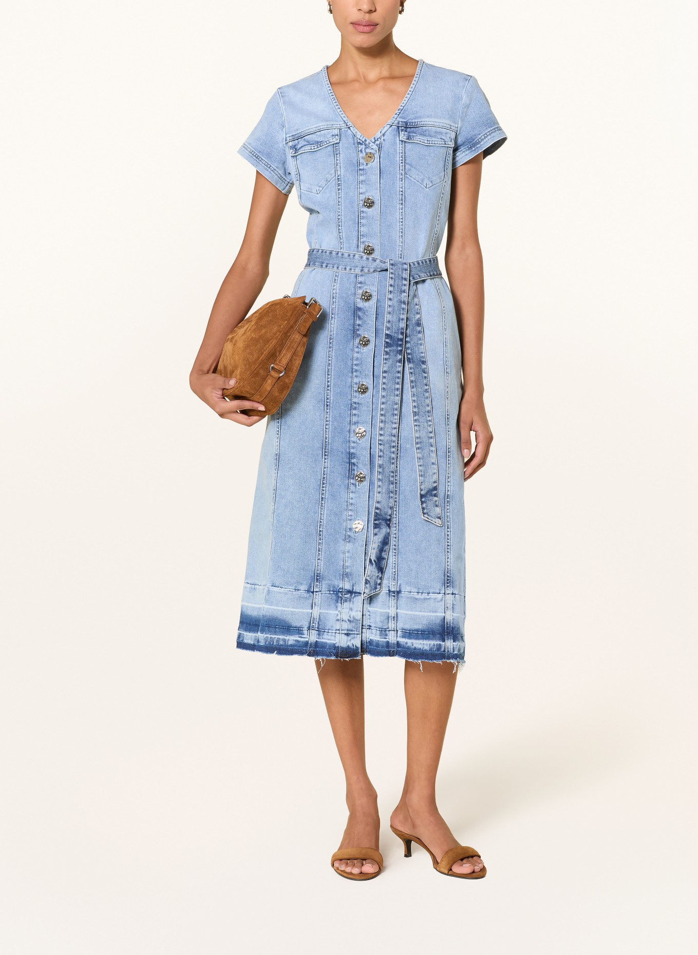 MARC AUREL Jeanskleid: BLAU