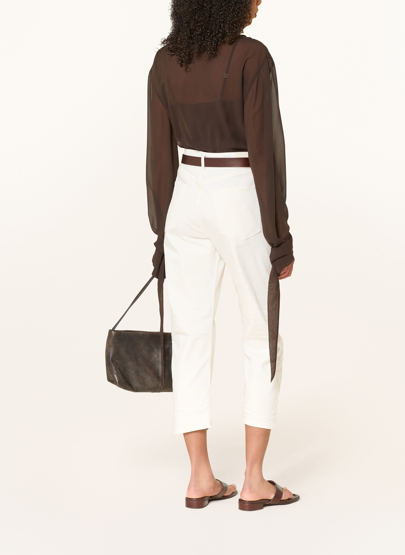 TRUE RELIGION Krótkie dżinsy HOPE: 1700 WHITE