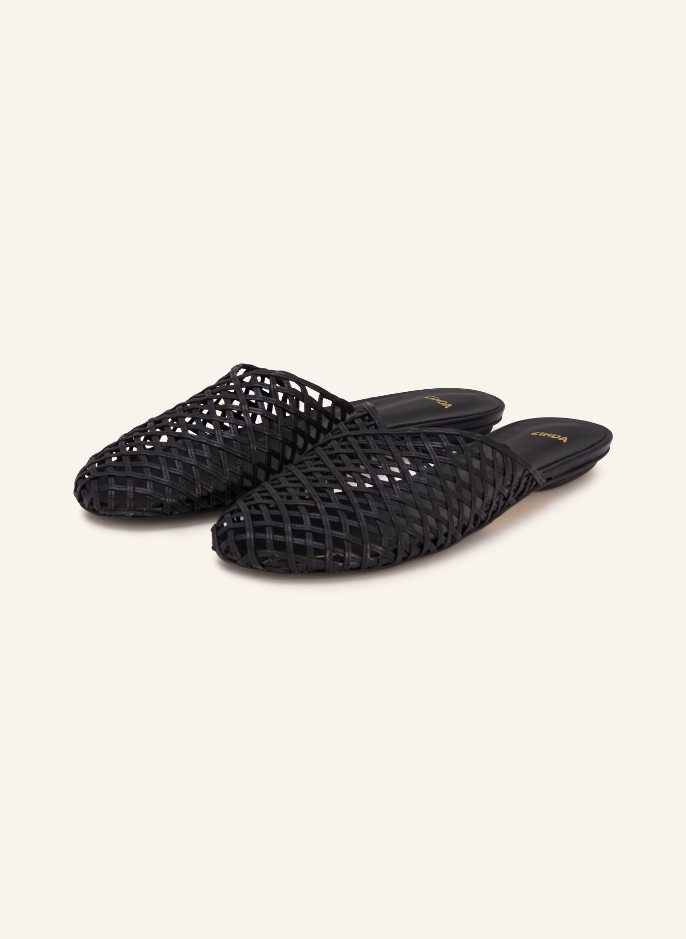 ZINDA Mules ELSA: NOIR